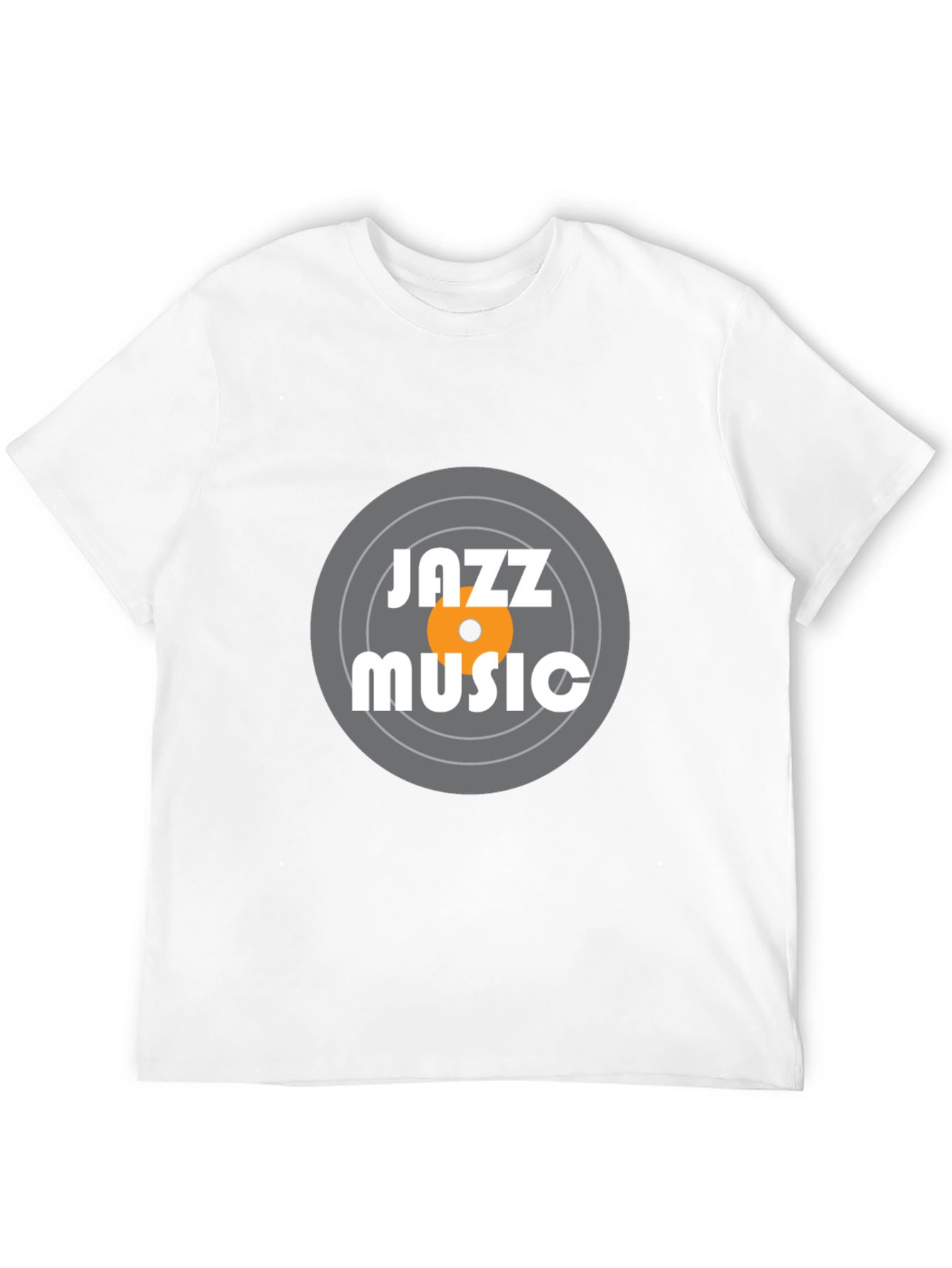 Jazz Music Graphic Tee - Black