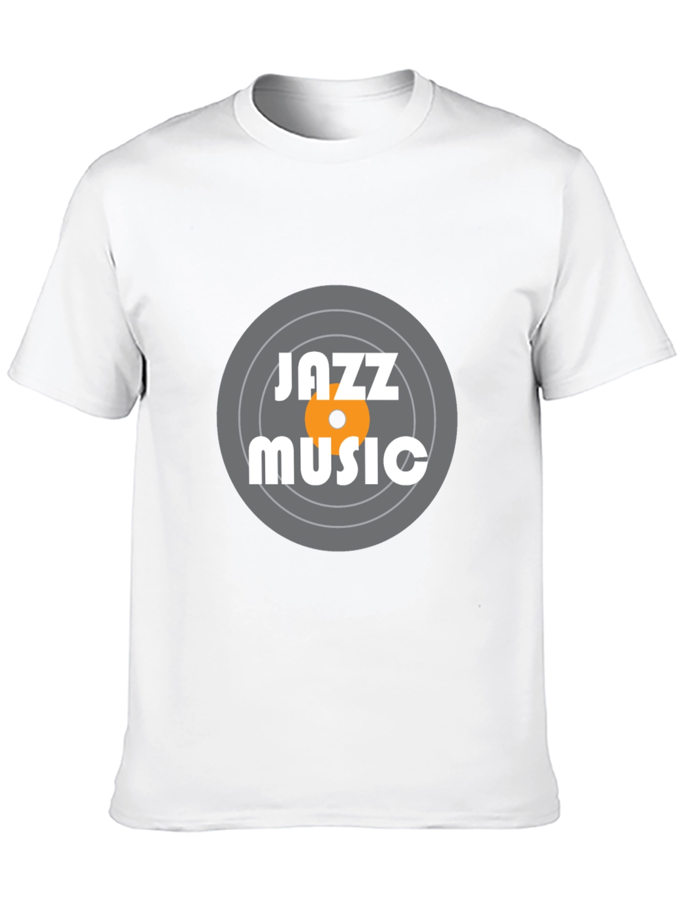 Jazz Music Graphic Tee - Black