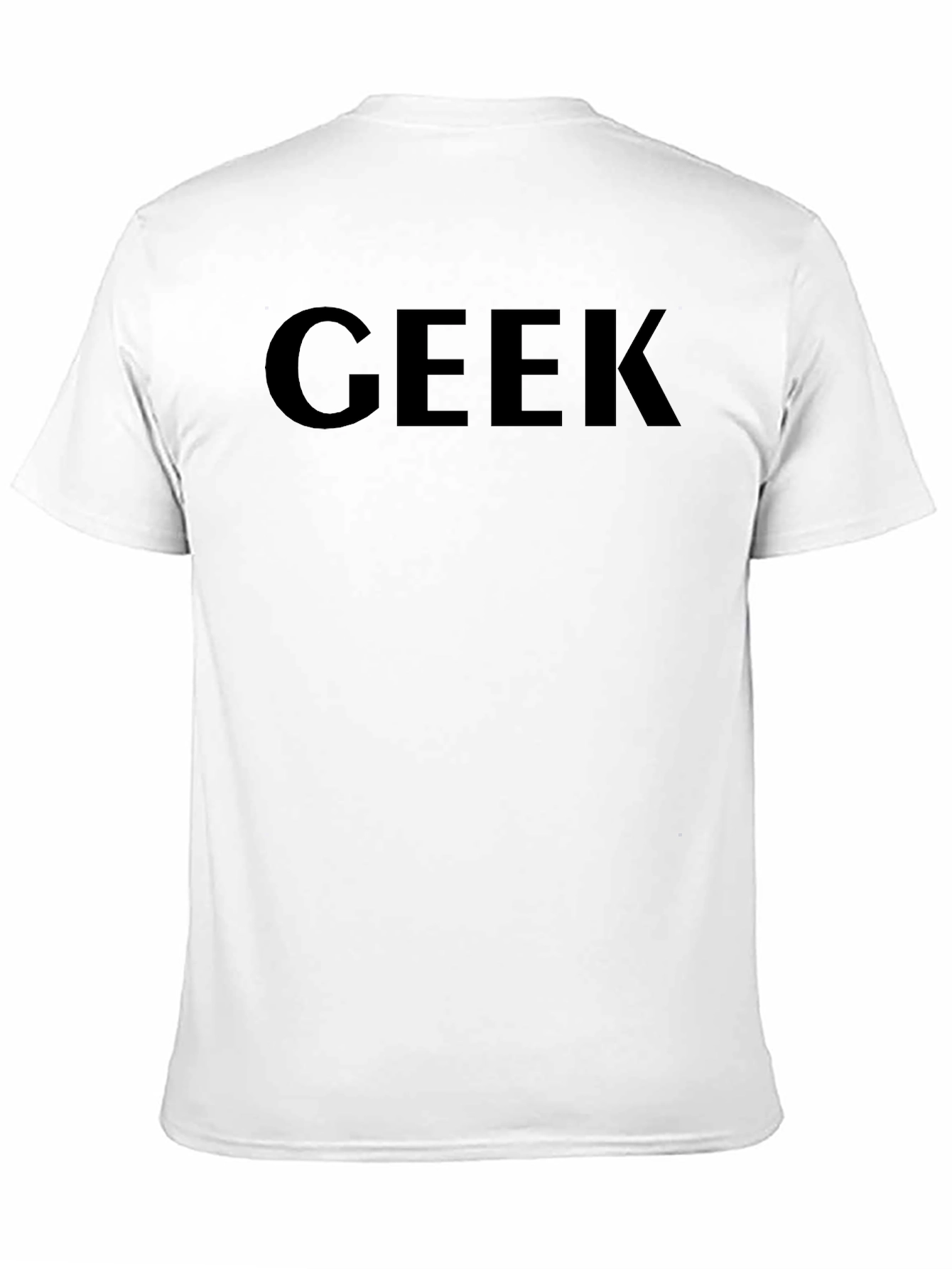 Geek Black T-Shirt - Stylish & Comfortable!