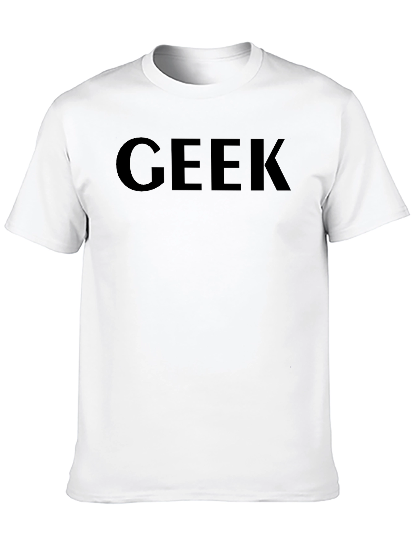 Geek Black T-Shirt - Stylish & Comfortable!
