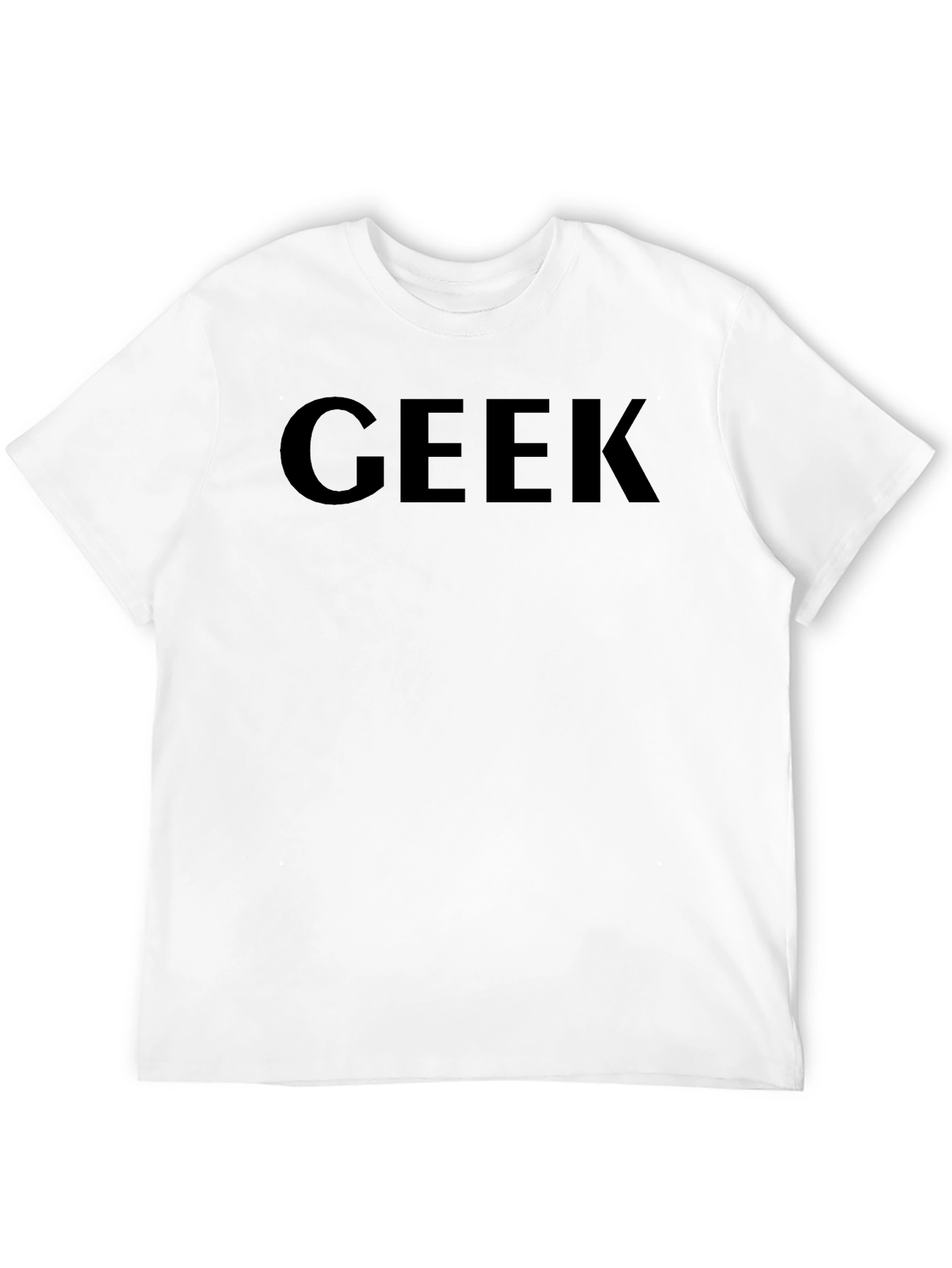 Geek Black T-Shirt - Stylish & Comfortable!