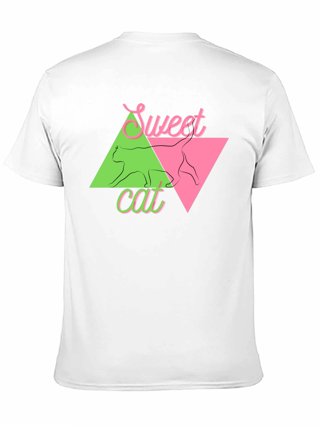 Sweet Cat T-Shirt - Trendy Graphic Tee