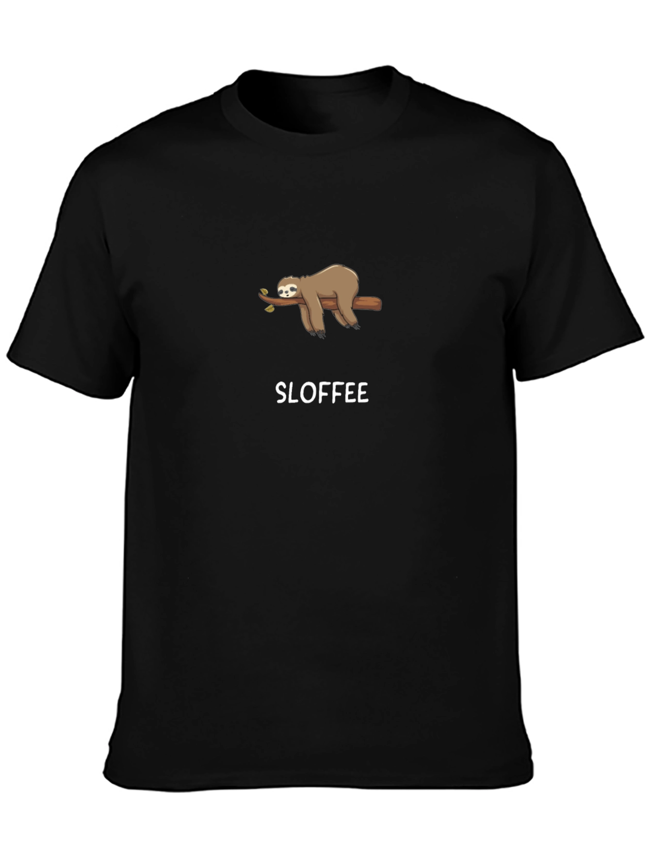 Sloffee Sloth Tee - Funny Coffee Lover T-Shirt