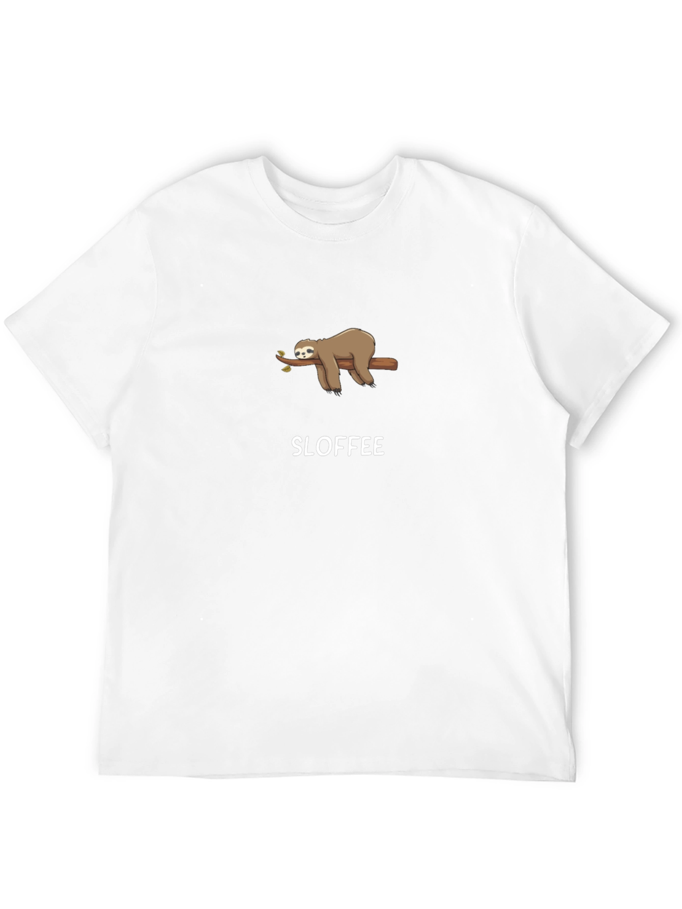 Sloffee Sloth Tee - Funny Coffee Lover T-Shirt