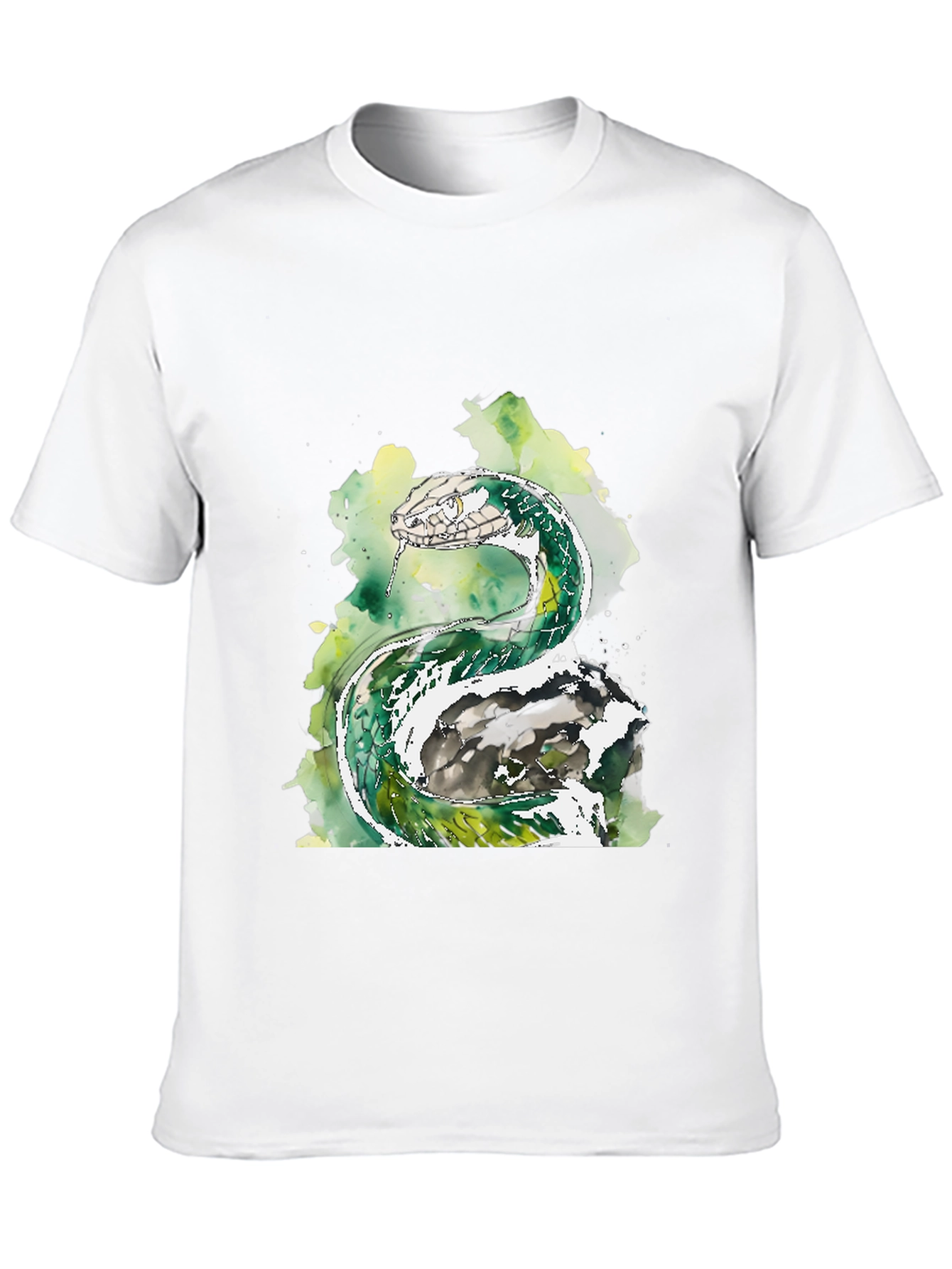 Snake Watercolor Graphic Tee