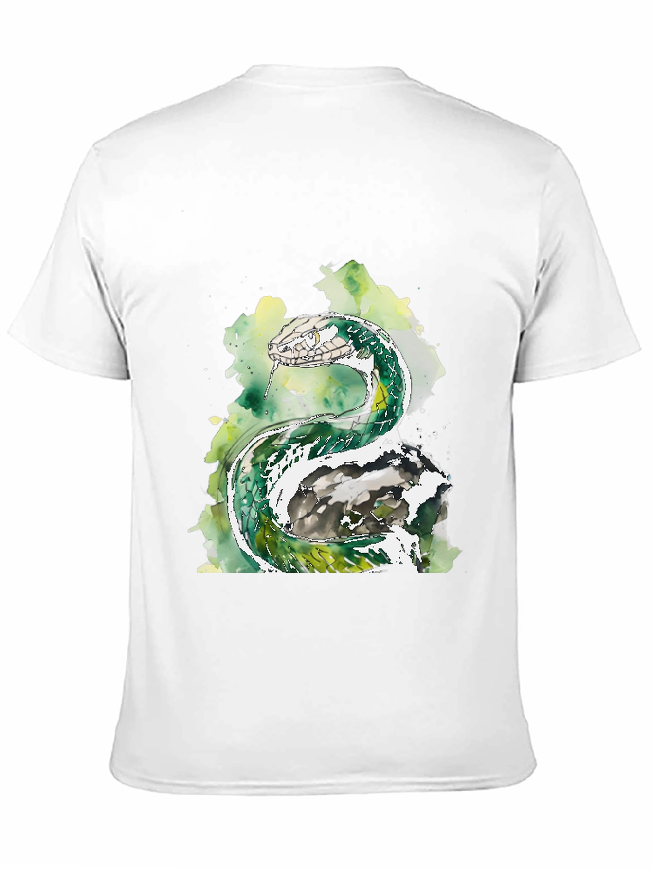 Snake Watercolor Graphic Tee