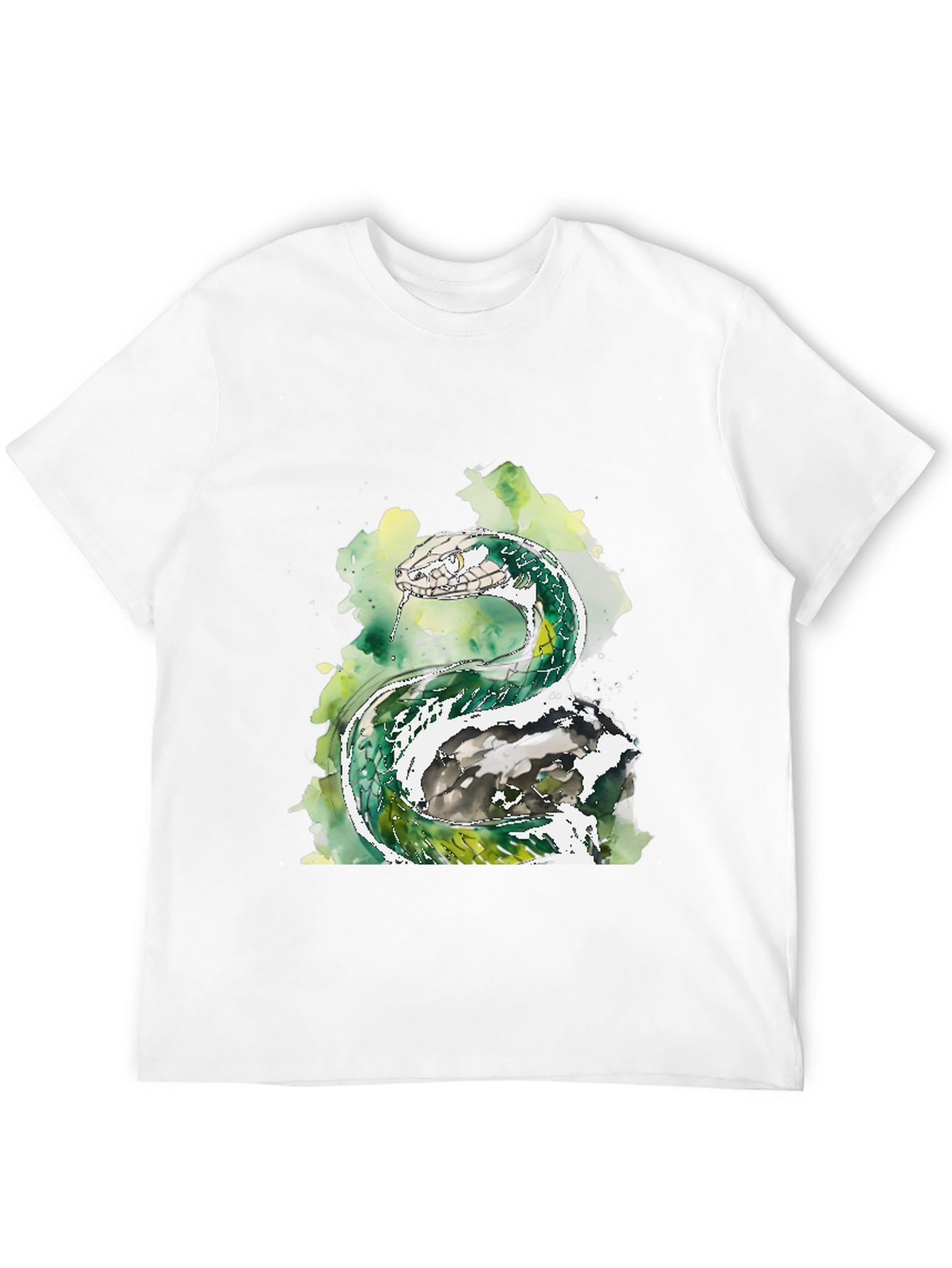 Snake Watercolor Graphic Tee
