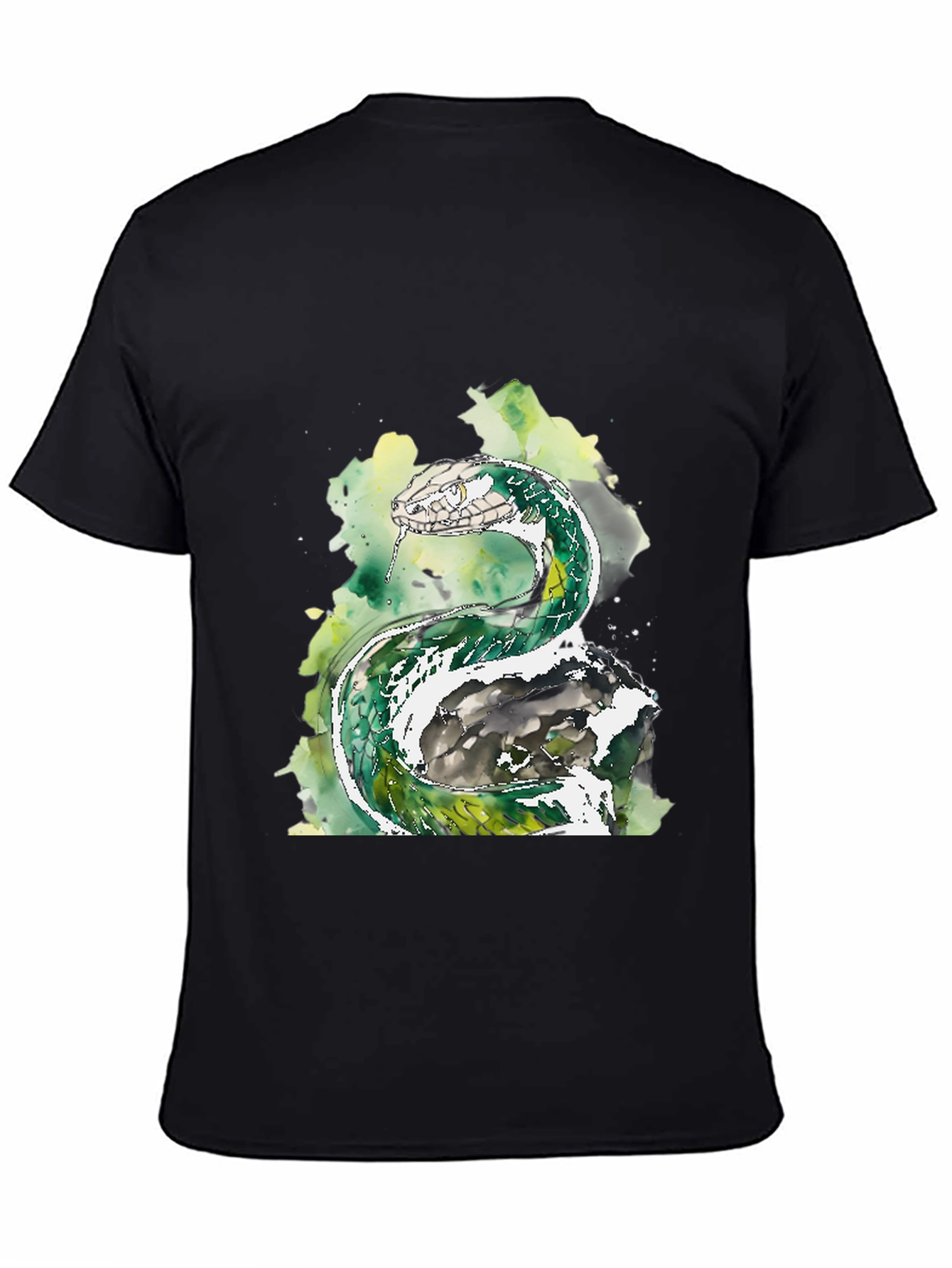 Snake Watercolor Graphic Tee