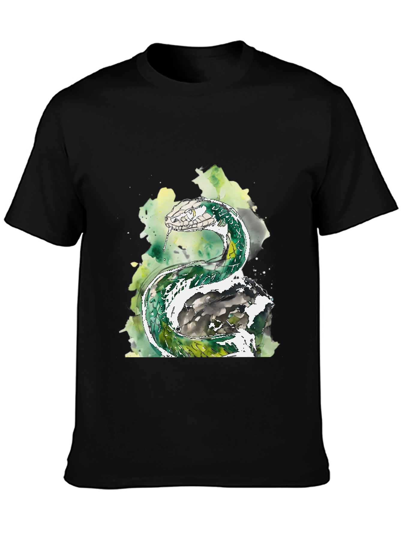 Snake Watercolor Graphic Tee