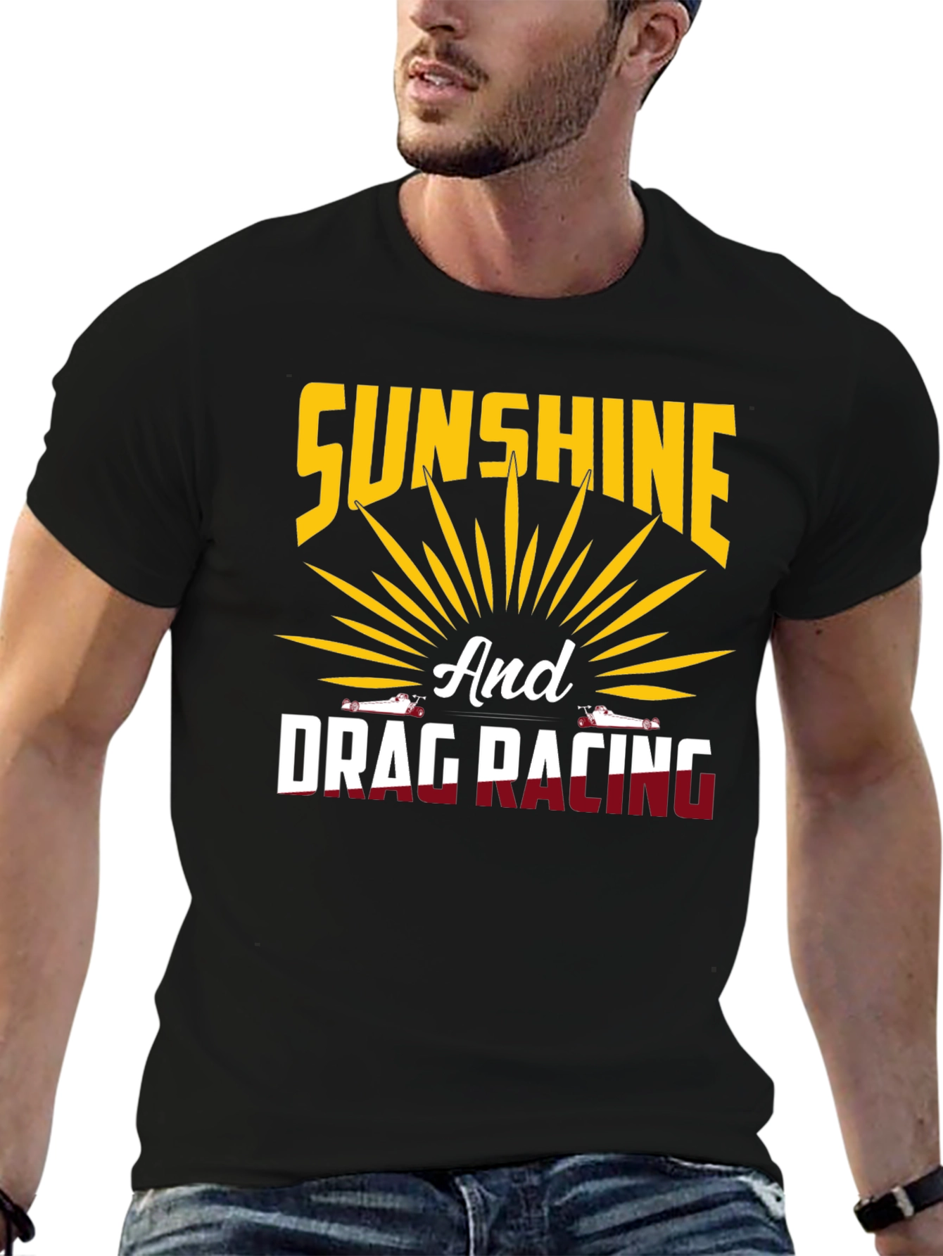 Sunshine and Drag Racing T-Shirt
