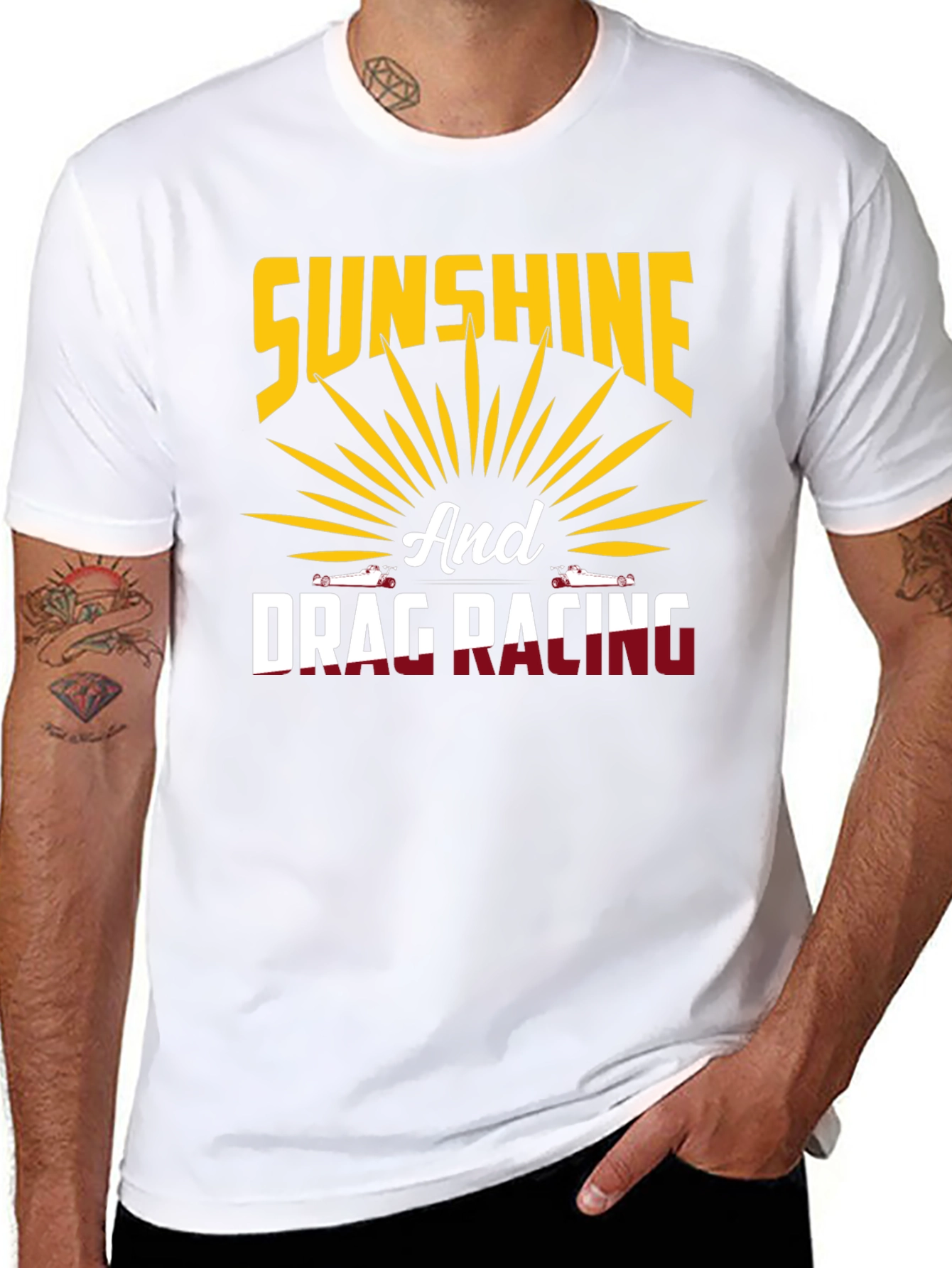 Sunshine and Drag Racing T-Shirt