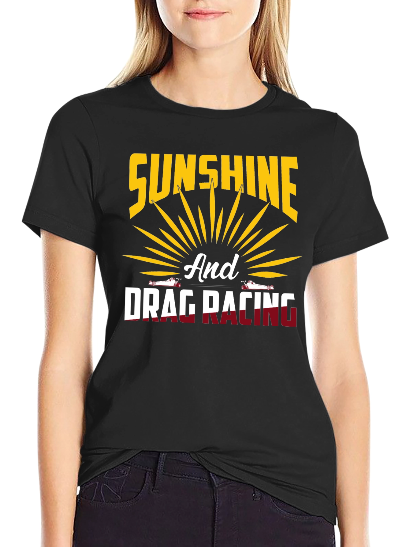 Sunshine and Drag Racing T-Shirt
