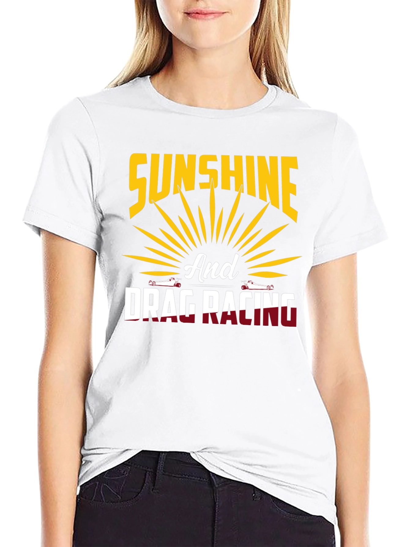 Sunshine and Drag Racing T-Shirt