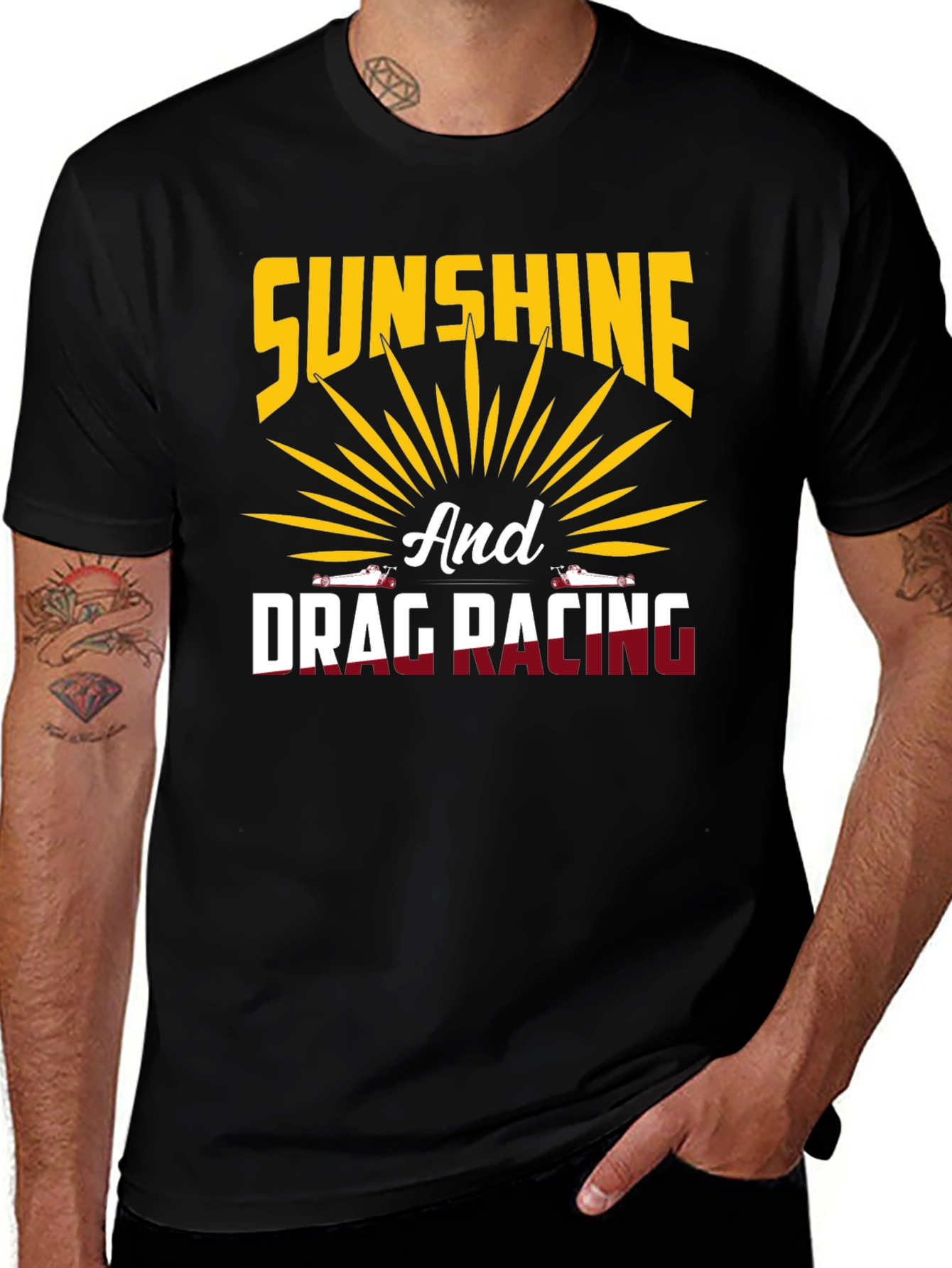 Sunshine and Drag Racing T-Shirt
