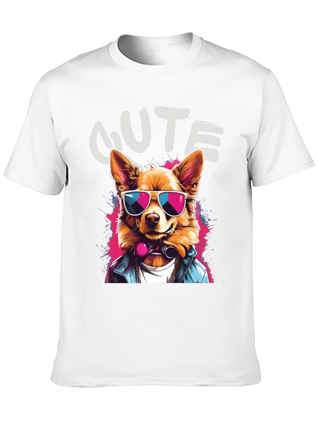 Cool Dog T-Shirt - Cute Graphic Tee