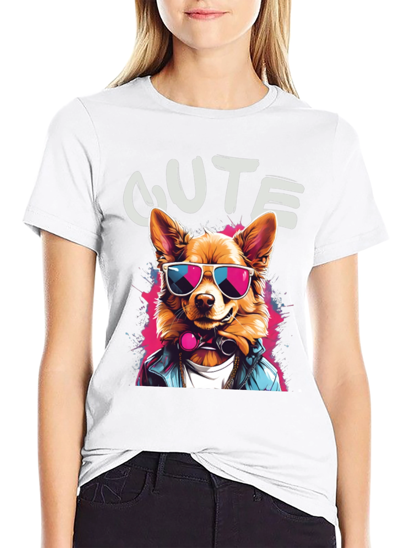 Cool Dog T-Shirt - Cute Graphic Tee
