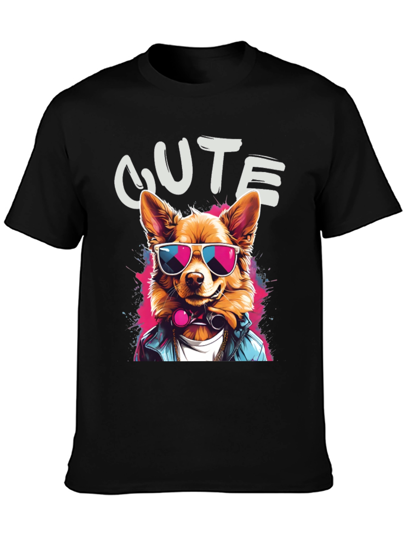 Cool Dog T-Shirt - Cute Graphic Tee