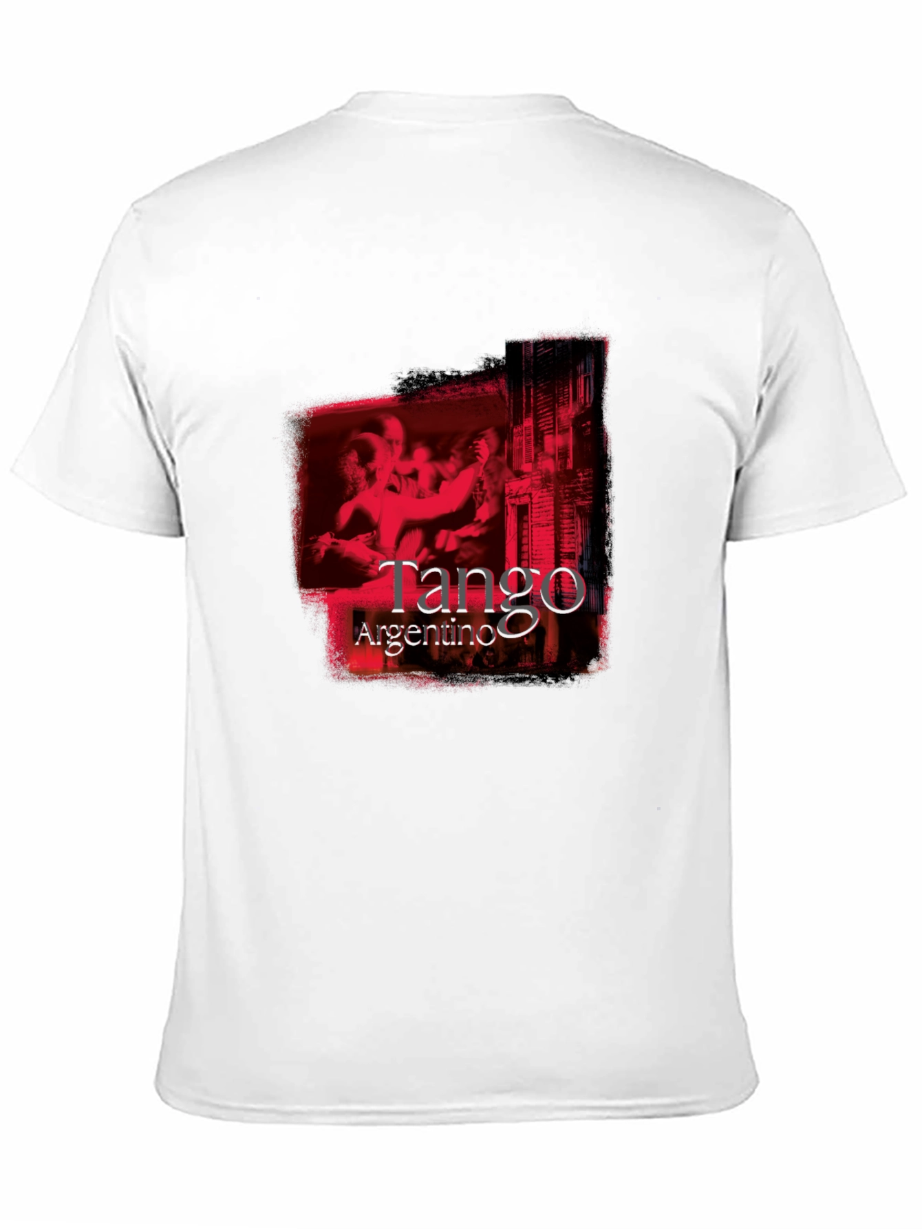 Argentine Tango Graphic Tee - Bold Black Shirt