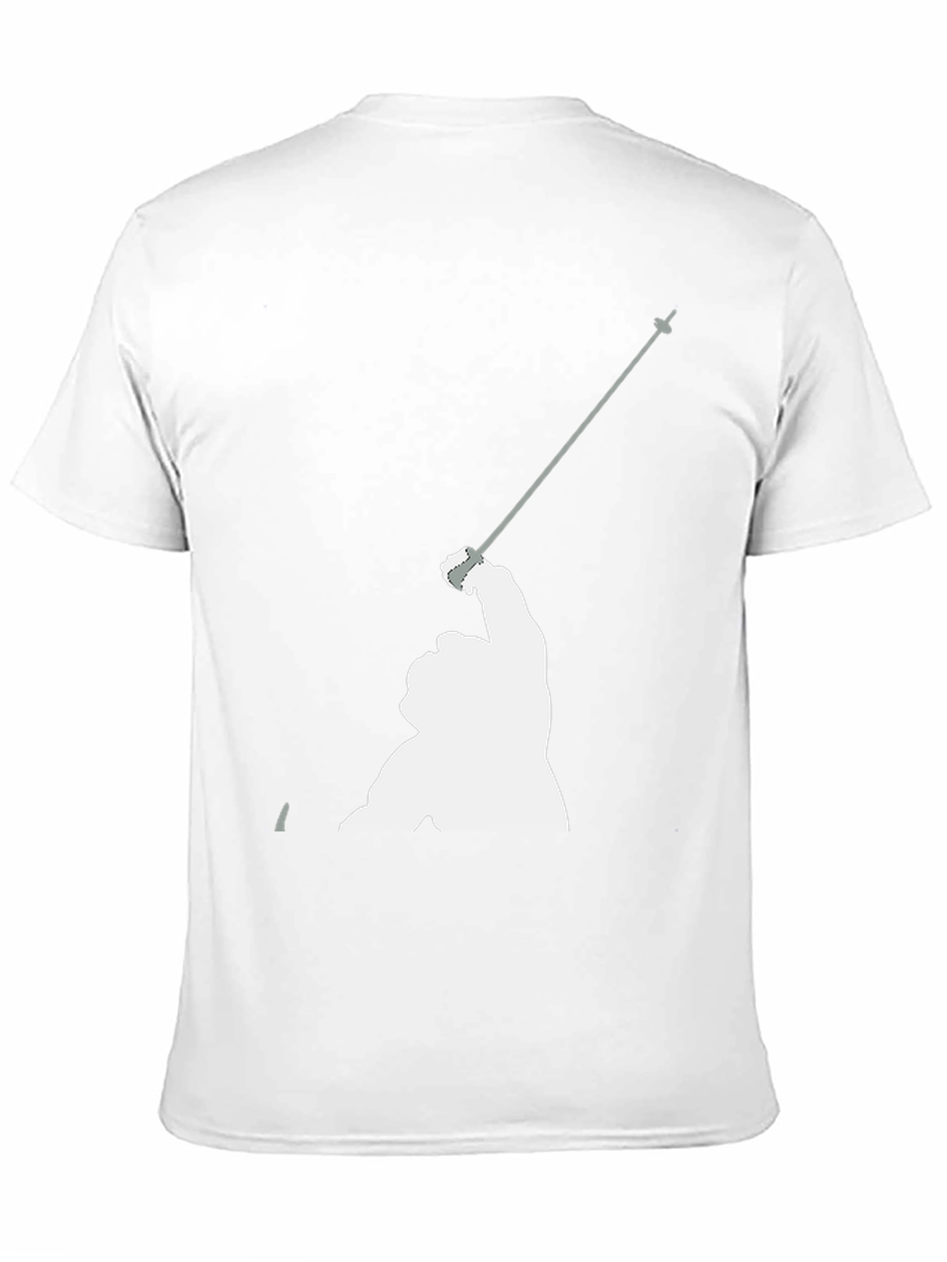 Fencing Graphic T-Shirt - Sporty Black Tee