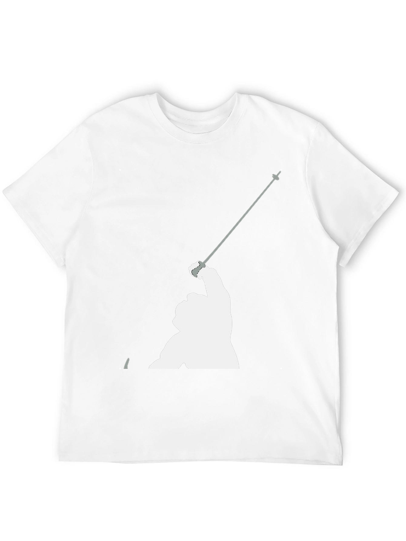 Fencing Graphic T-Shirt - Sporty Black Tee