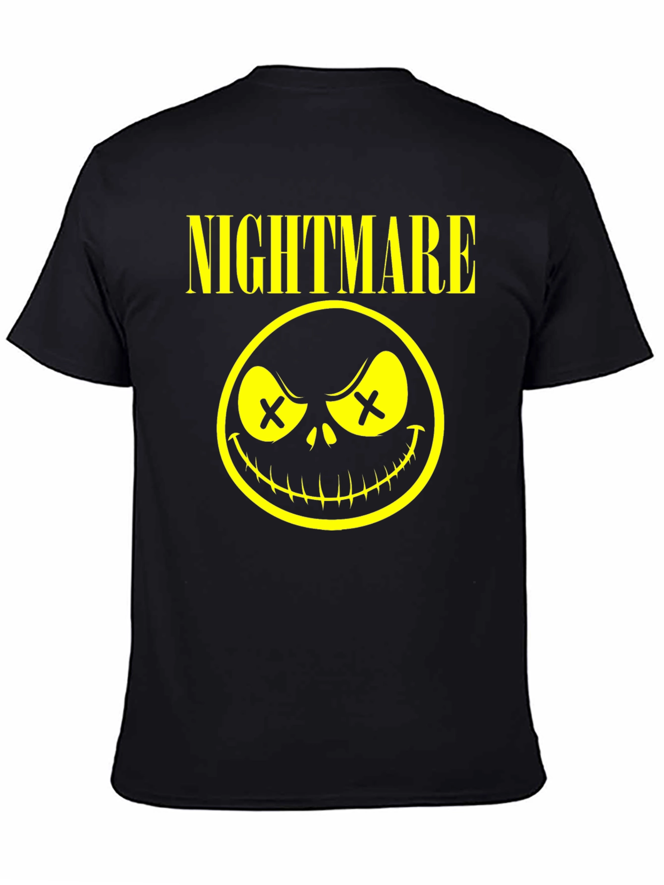 Nightmare Graphic T-Shirt - Black Cotton Tee