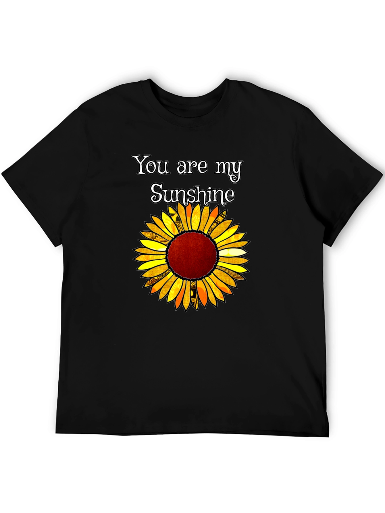 You Are My Sunshine Sunflower Graphic T-Shirt