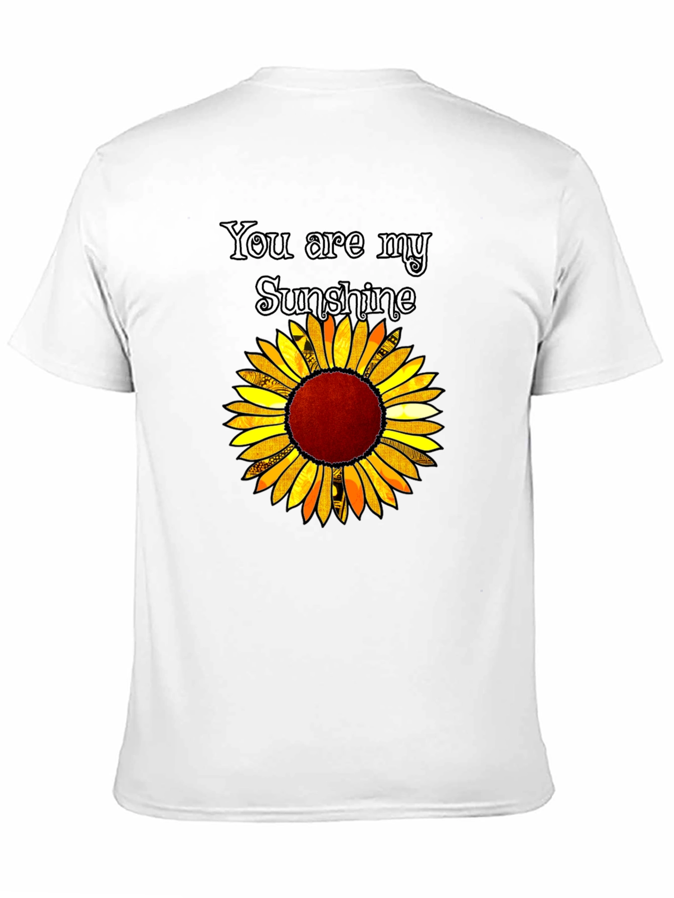 You Are My Sunshine Sunflower Graphic T-Shirt