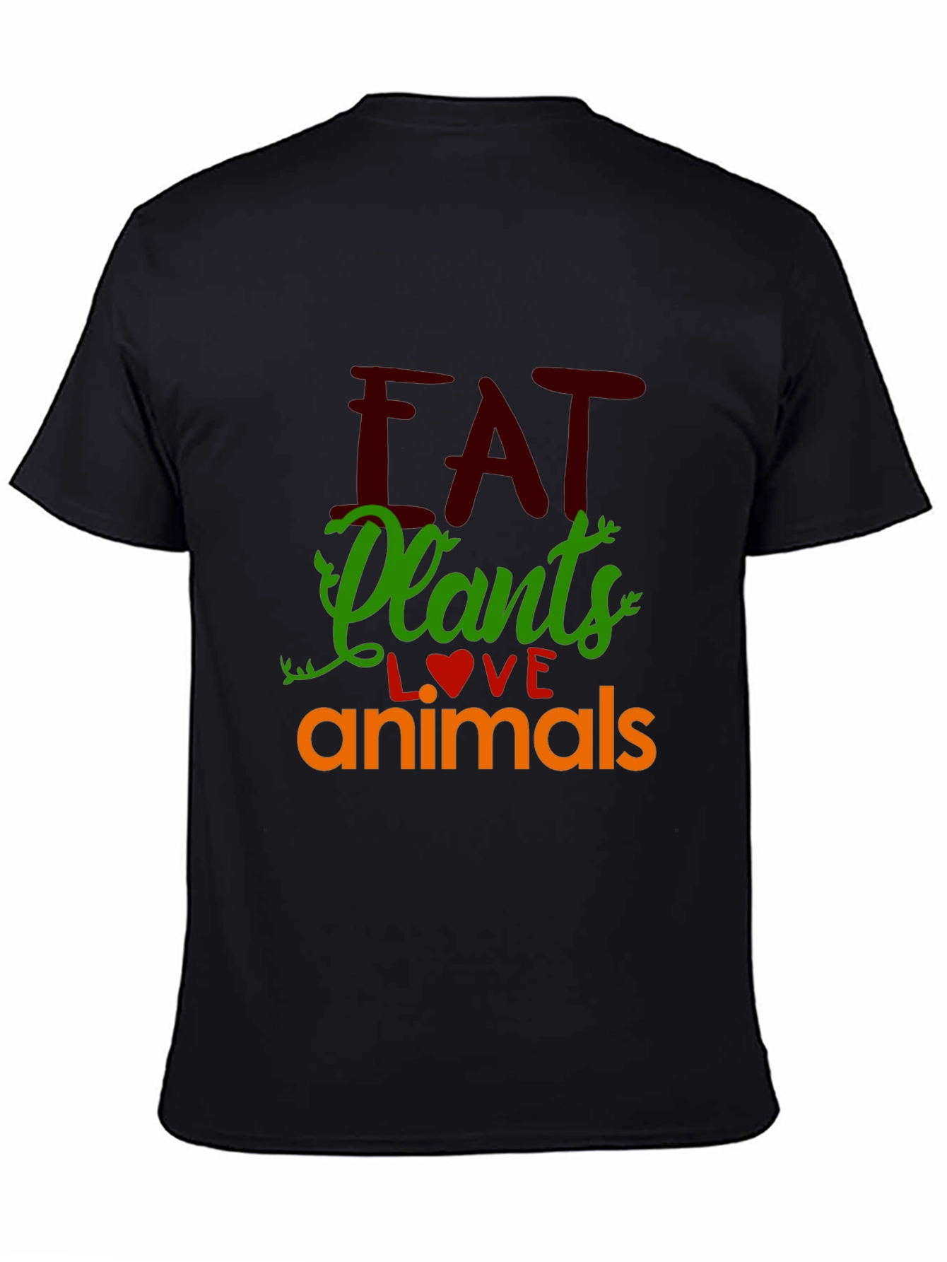 Eat Plants Love Animals Graphic Tee