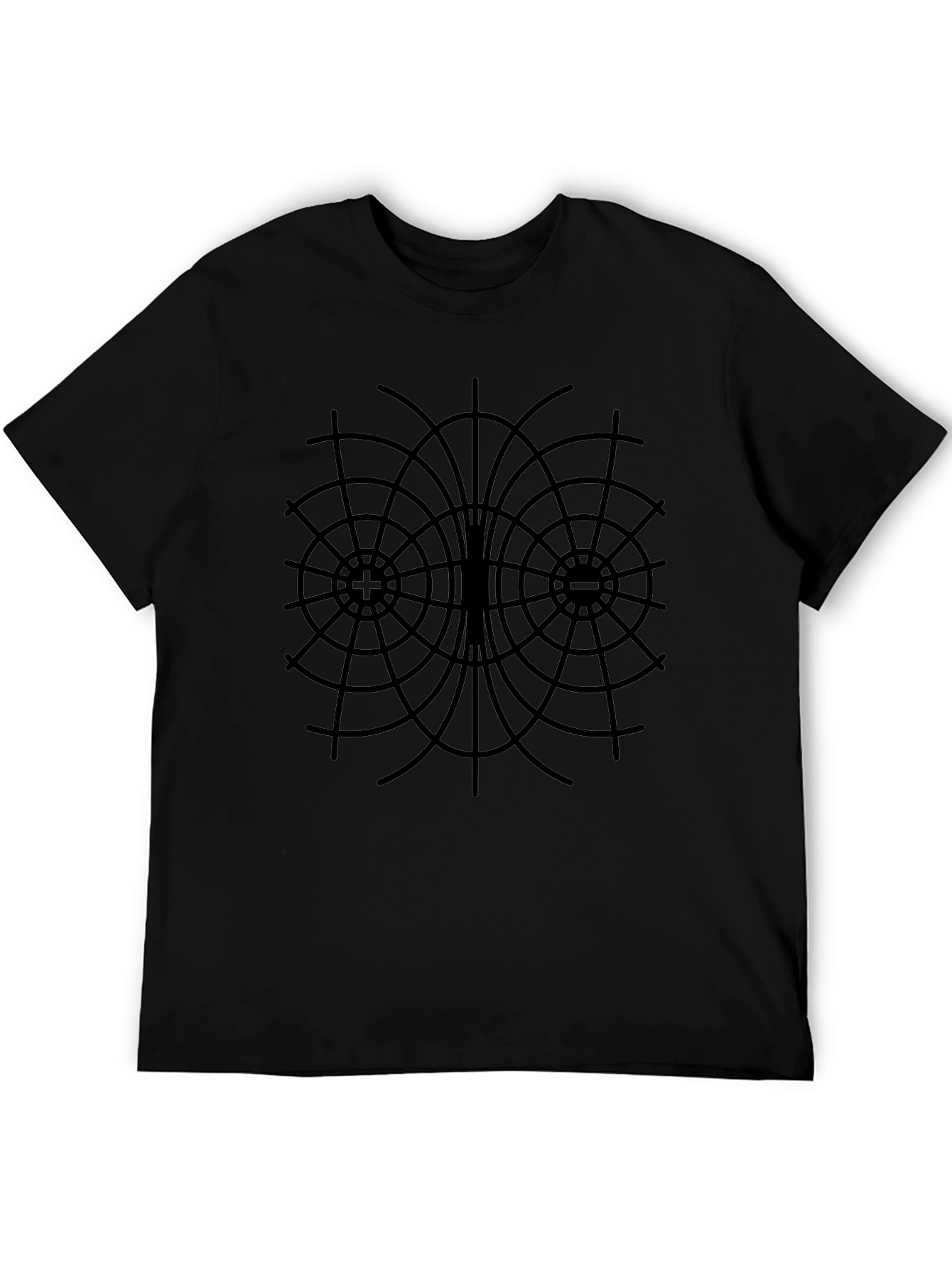 Physics Field Lines T-Shirt - Science Tee