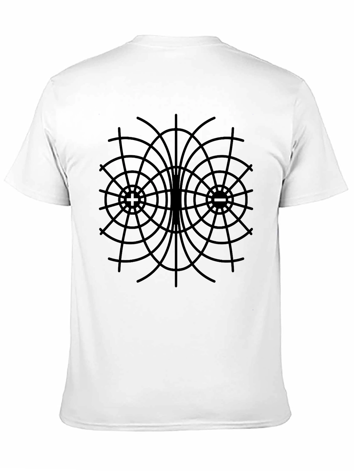 Physics Field Lines T-Shirt - Science Tee