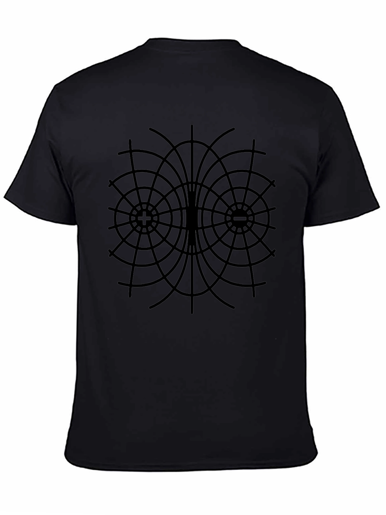 Physics Field Lines T-Shirt - Science Tee