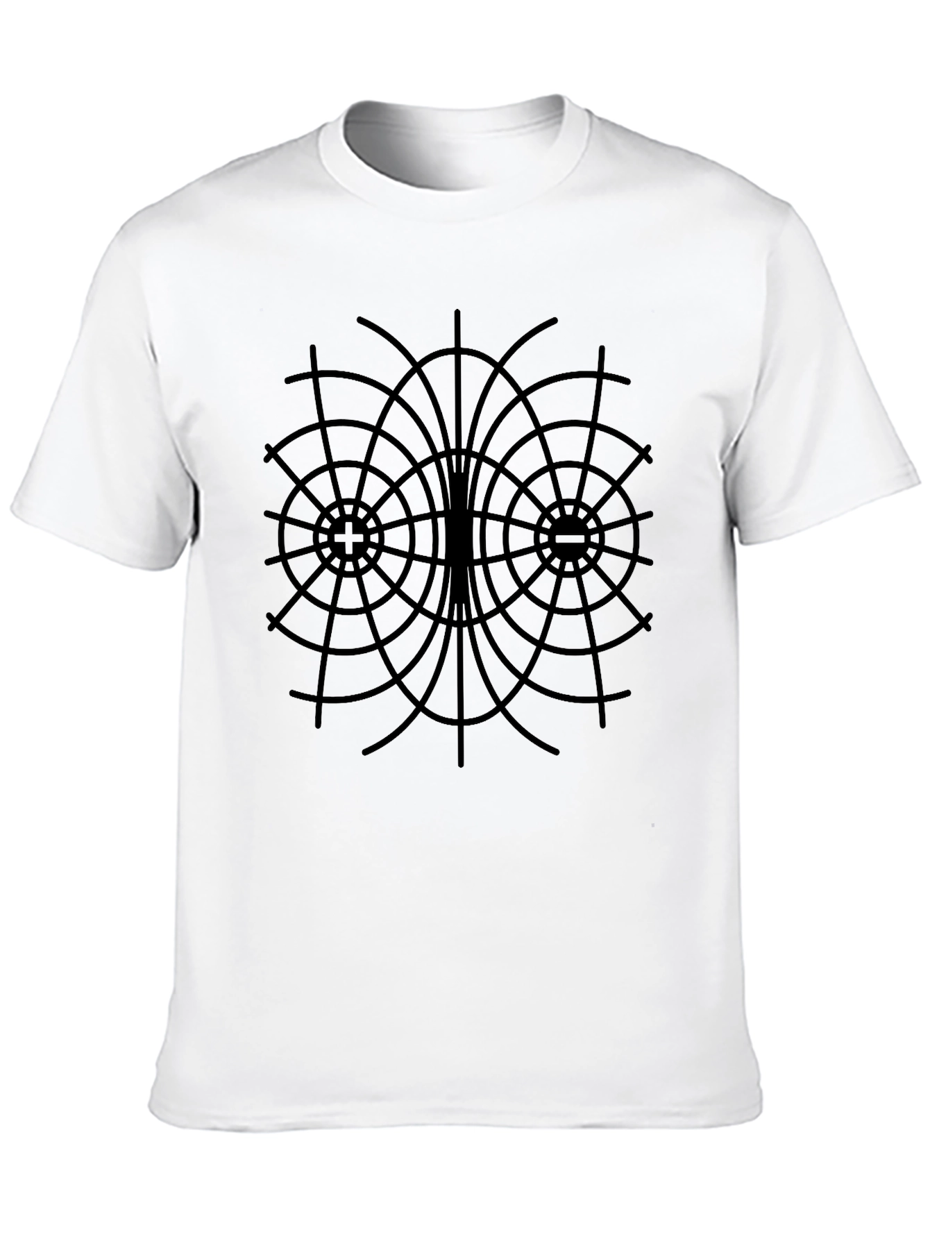 Physics Field Lines T-Shirt - Science Tee