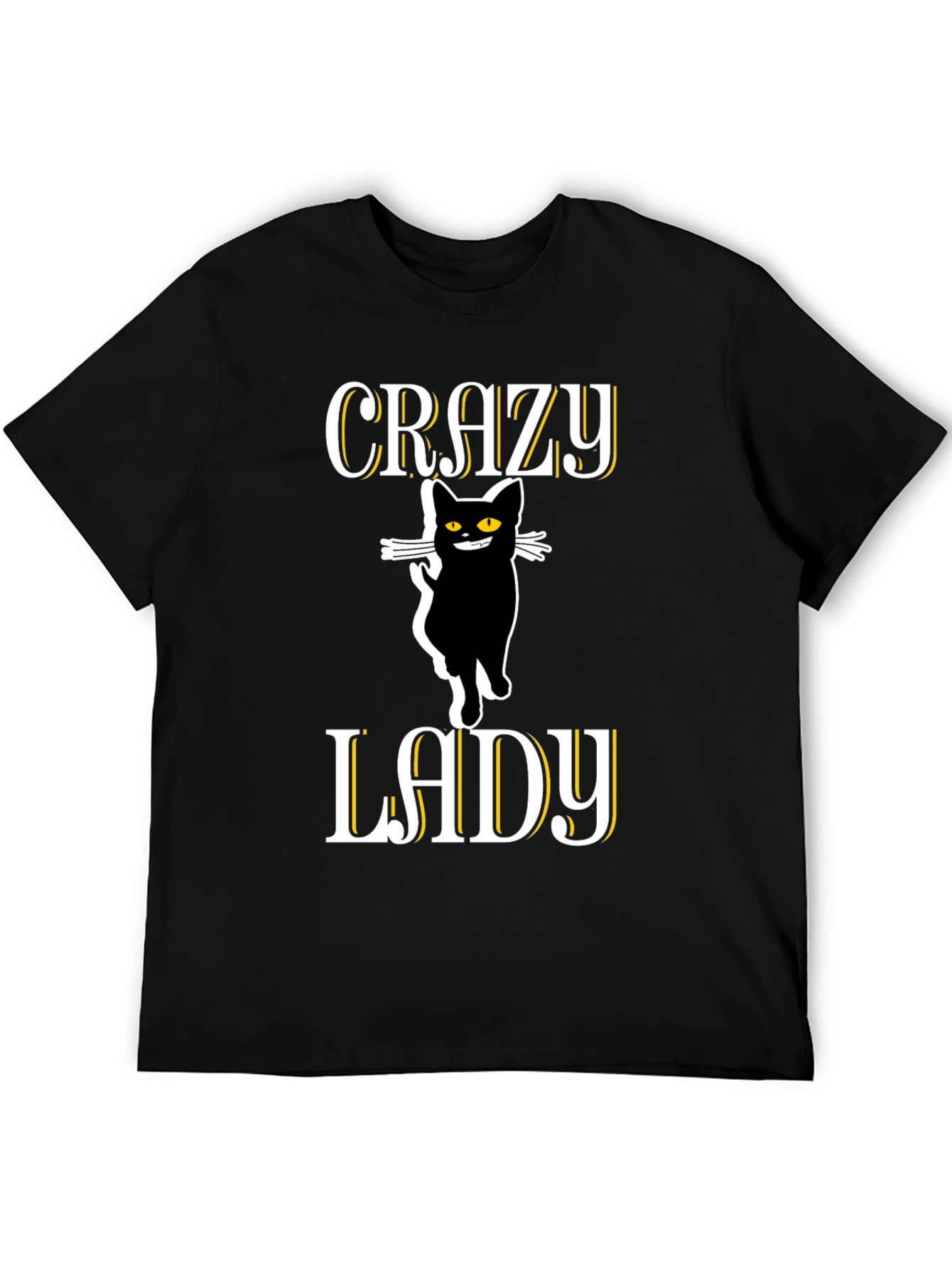 Crazy Cat Lady T-Shirt - Fun & Quirky Tee