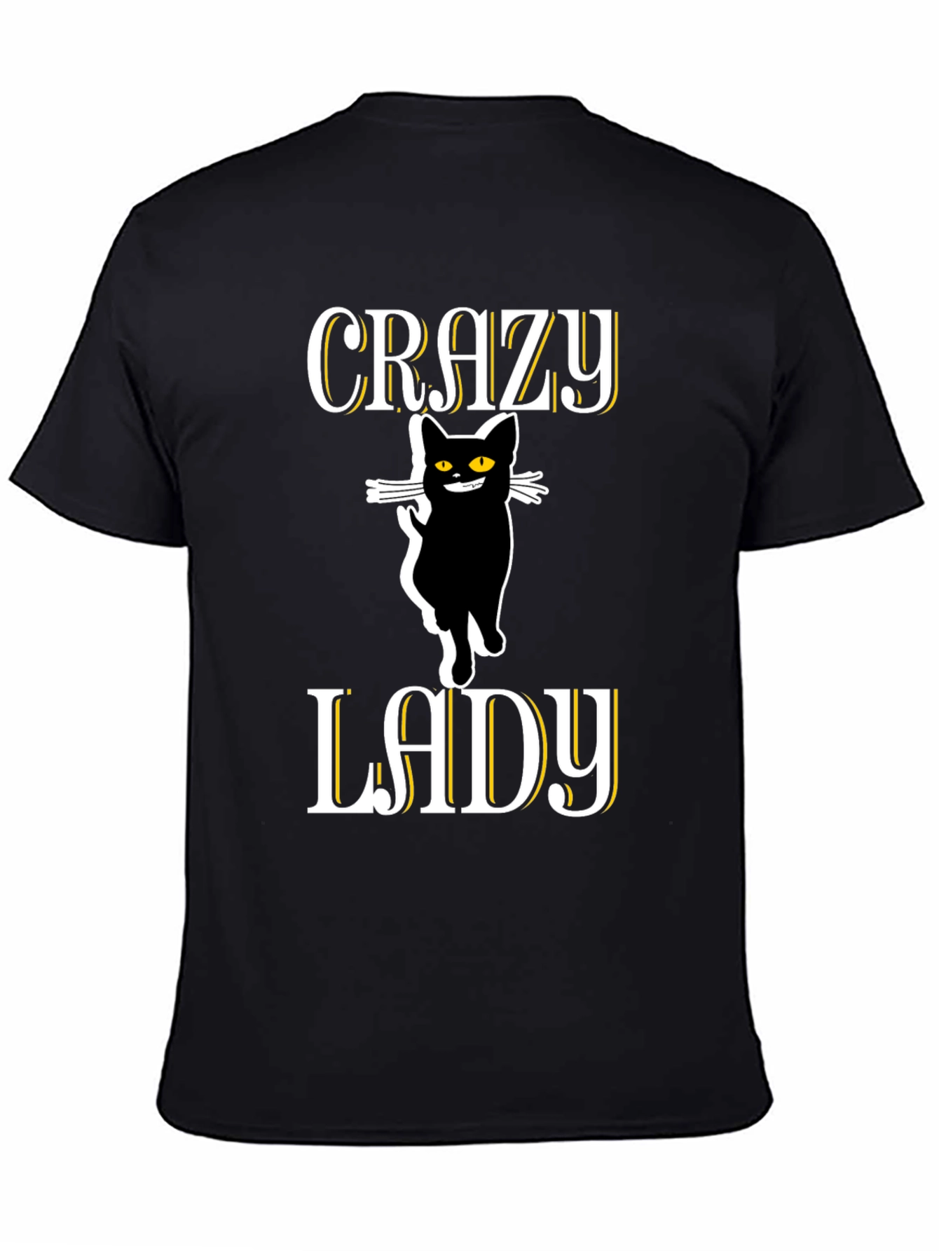 Crazy Cat Lady T-Shirt - Fun & Quirky Tee