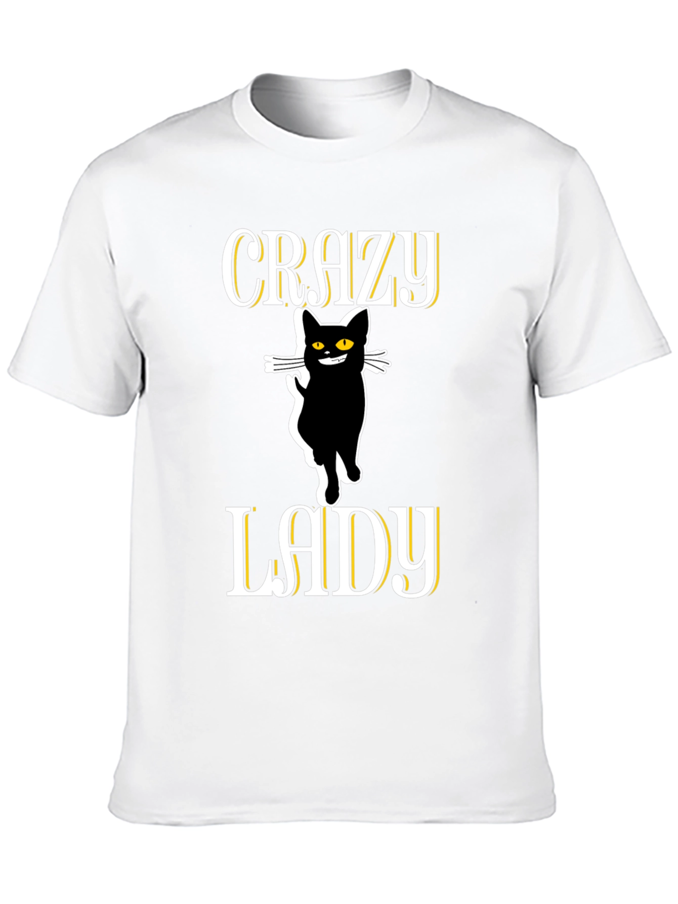 Crazy Cat Lady T-Shirt - Fun & Quirky Tee
