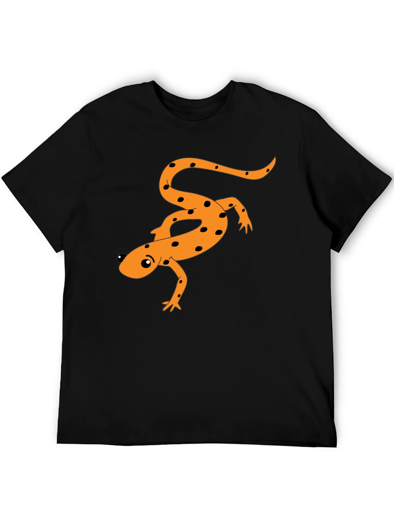Salamander Graphic T-Shirt - Black