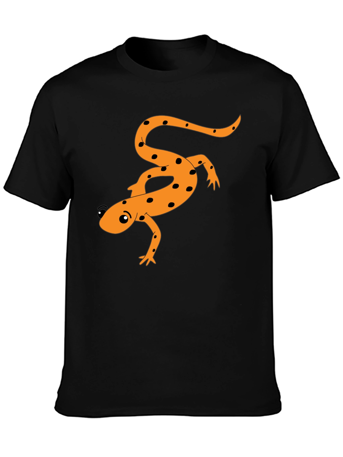 Salamander Graphic T-Shirt - Black