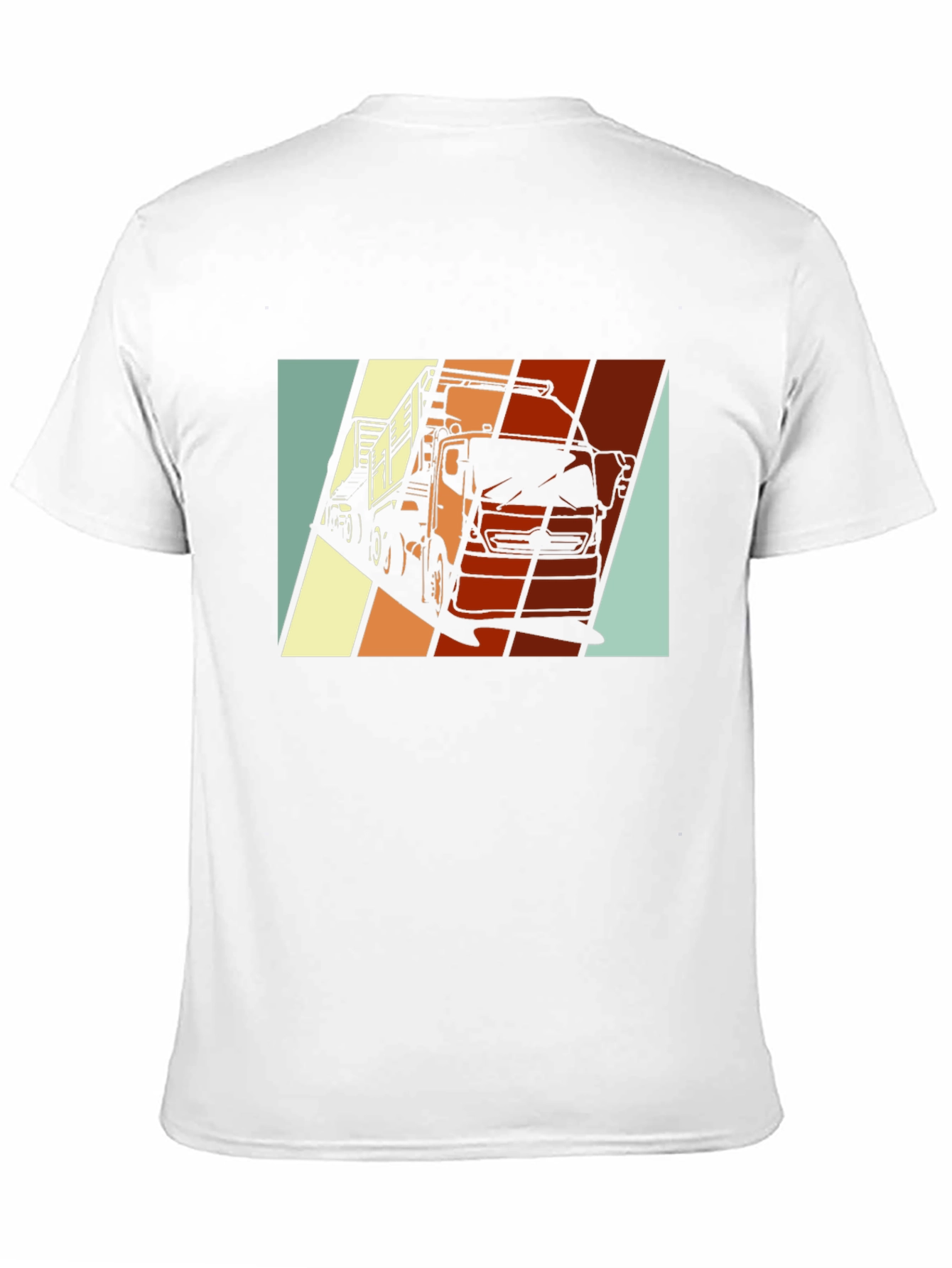 Retro Truck Graphic Tee - Classic Black