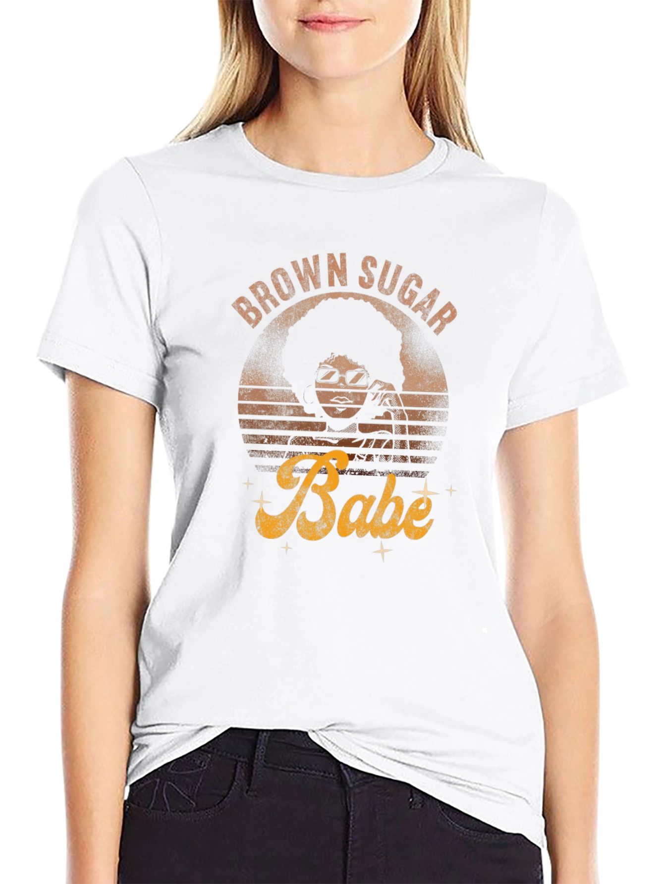 Brown Sugar Babe Graphic T-Shirt
