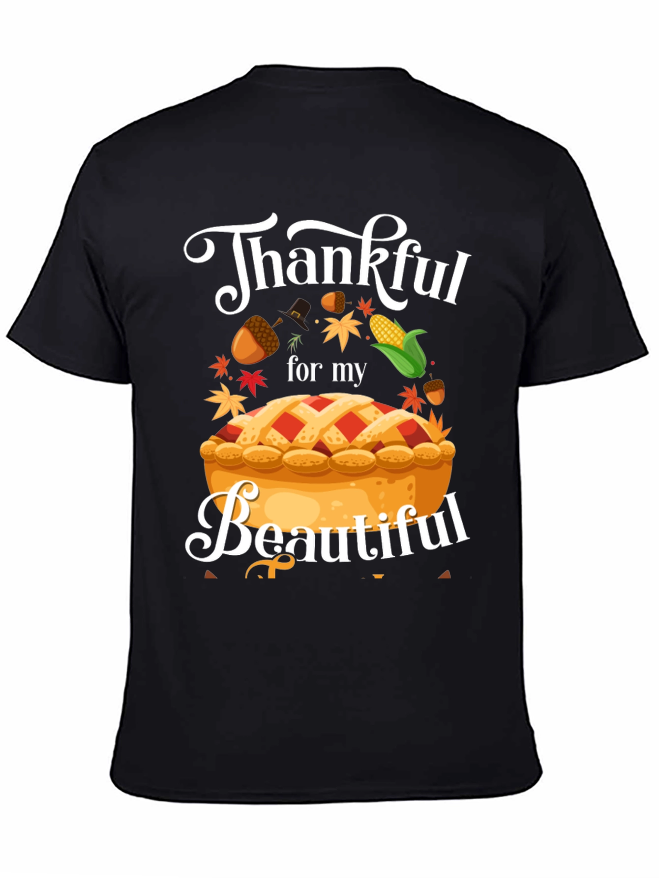 Thankful Pie Graphic T-Shirt