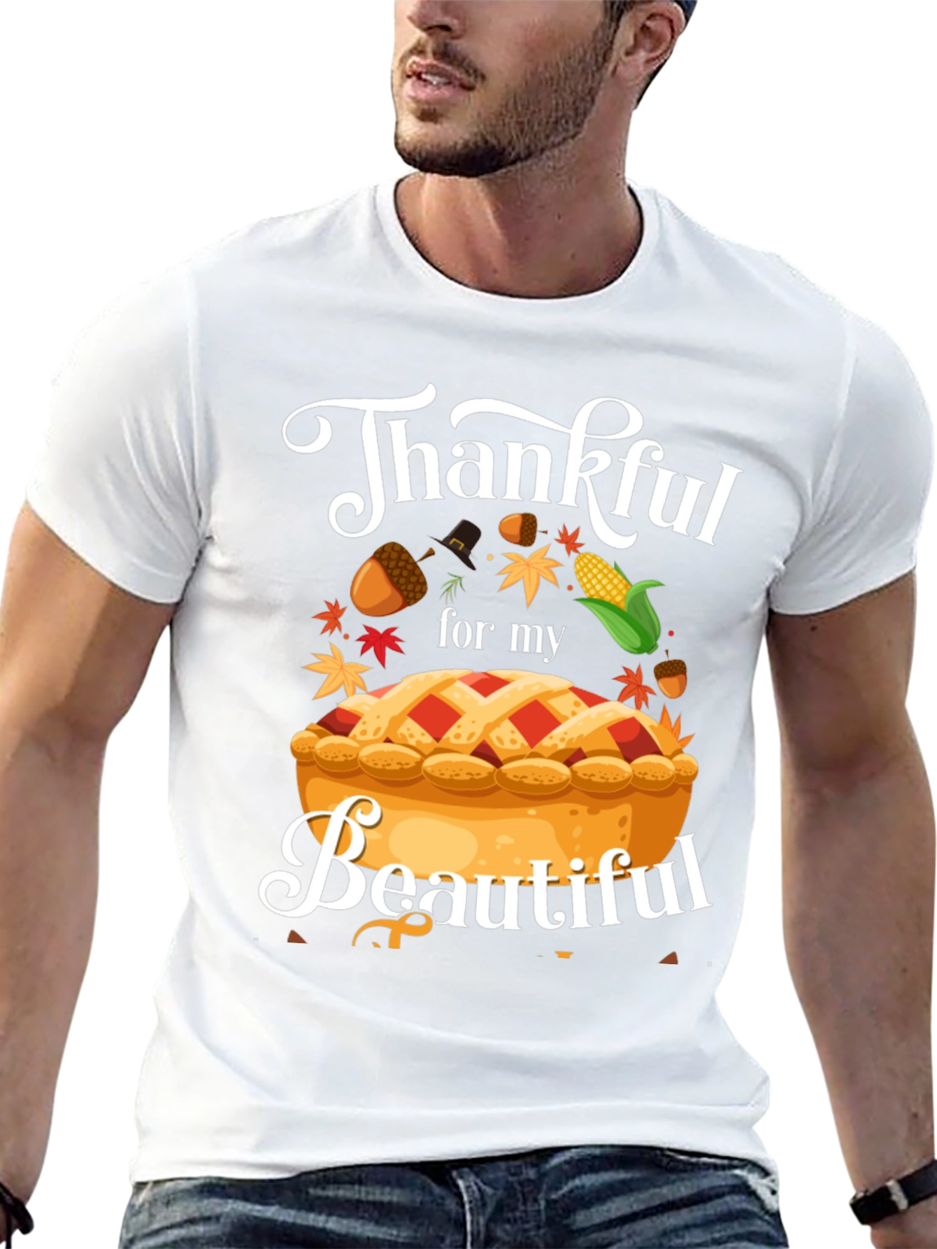 Thankful Pie Graphic T-Shirt