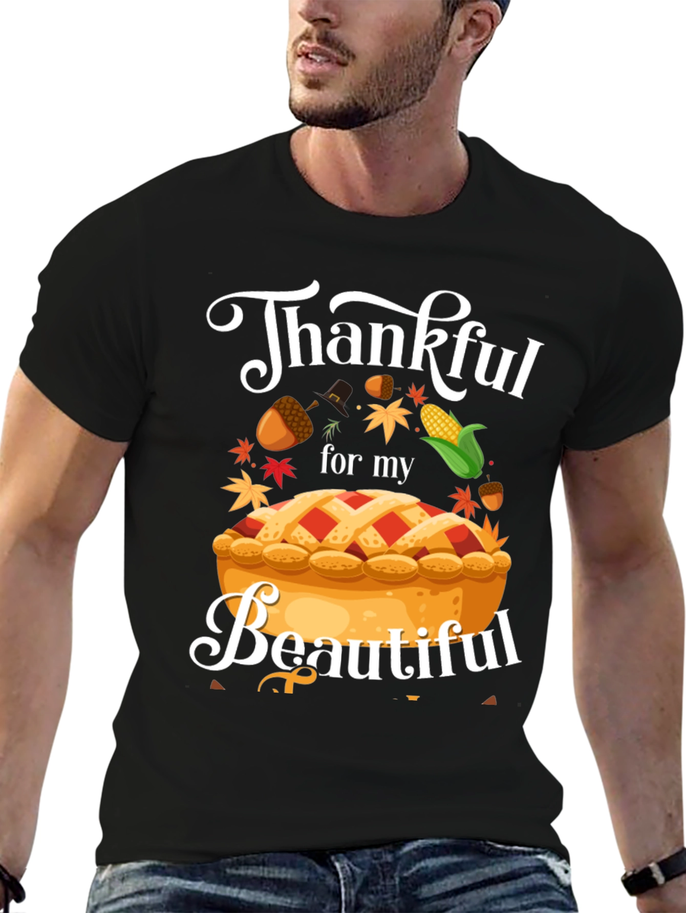 Thankful Pie Graphic T-Shirt