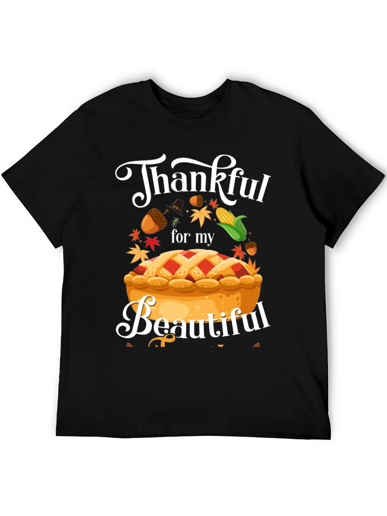Thankful Pie Graphic T-Shirt