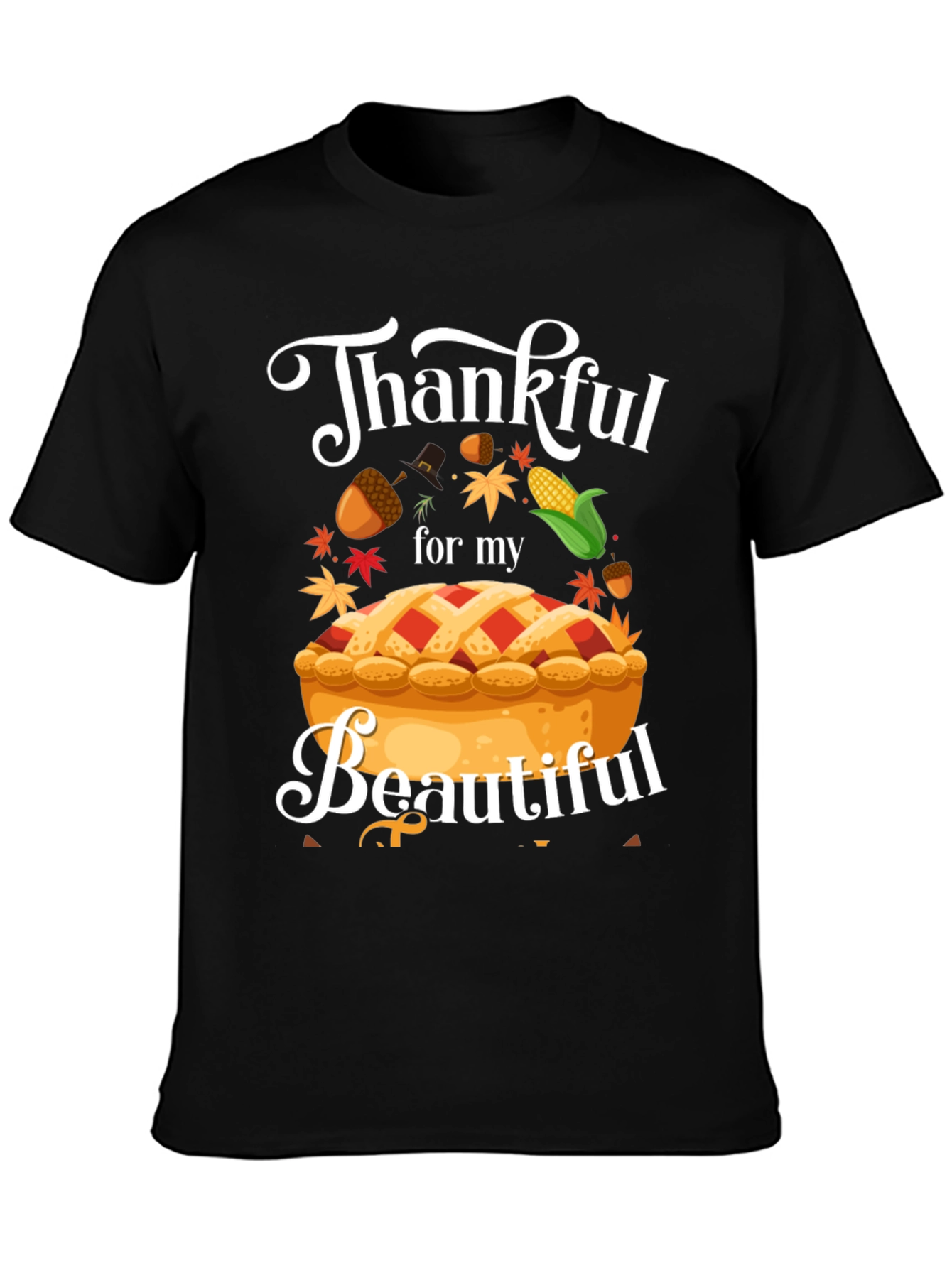 Thankful Pie Graphic T-Shirt