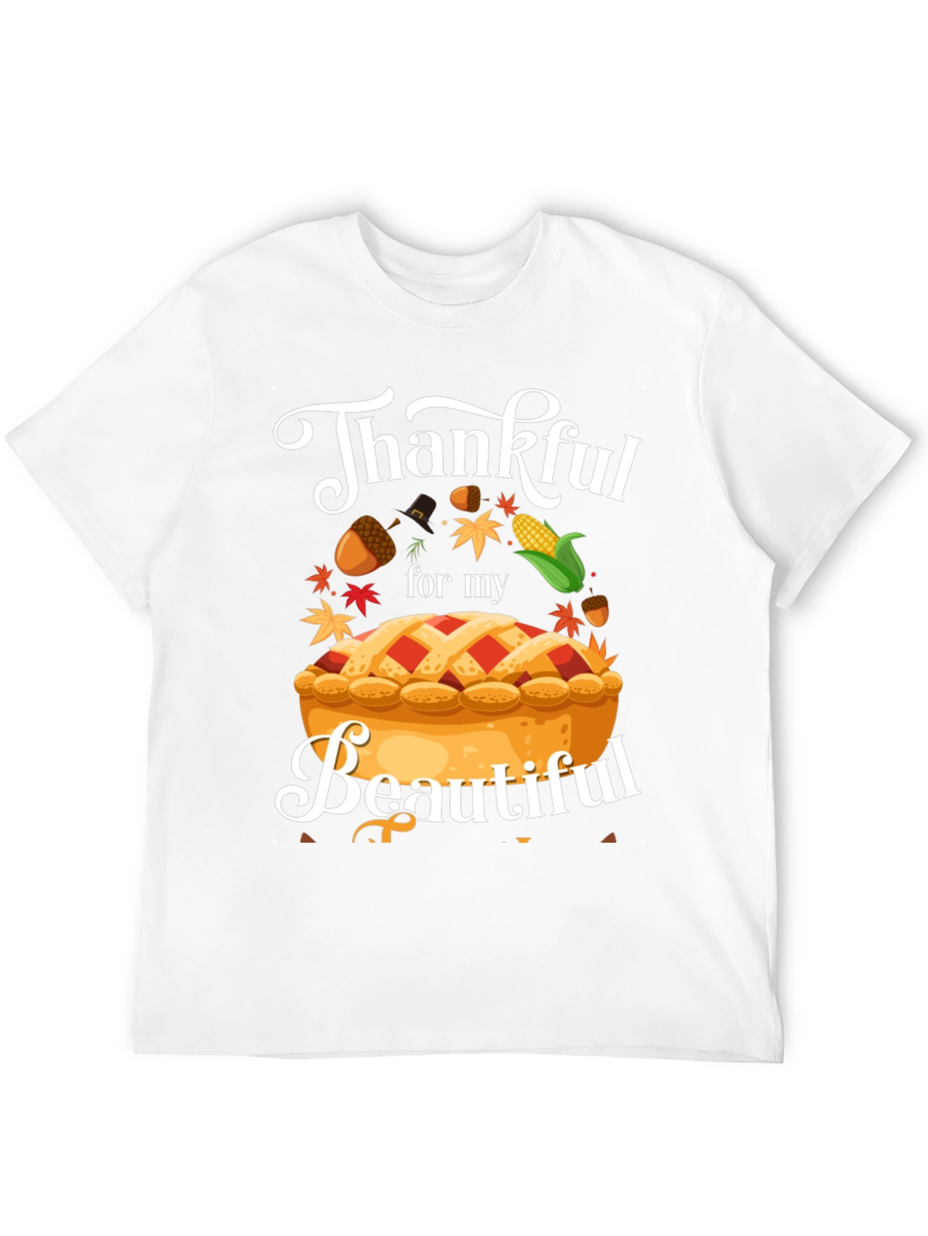 Thankful Pie Graphic T-Shirt