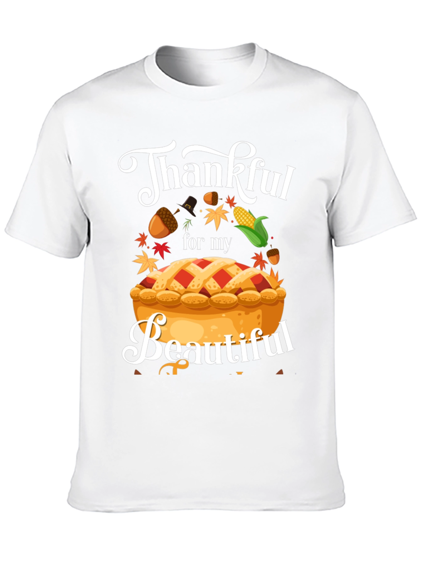 Thankful Pie Graphic T-Shirt