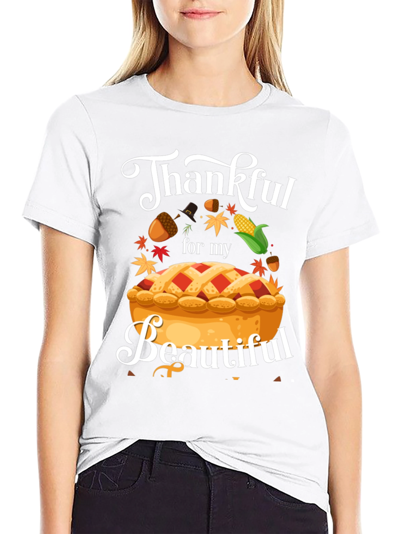 Thankful Pie Graphic T-Shirt