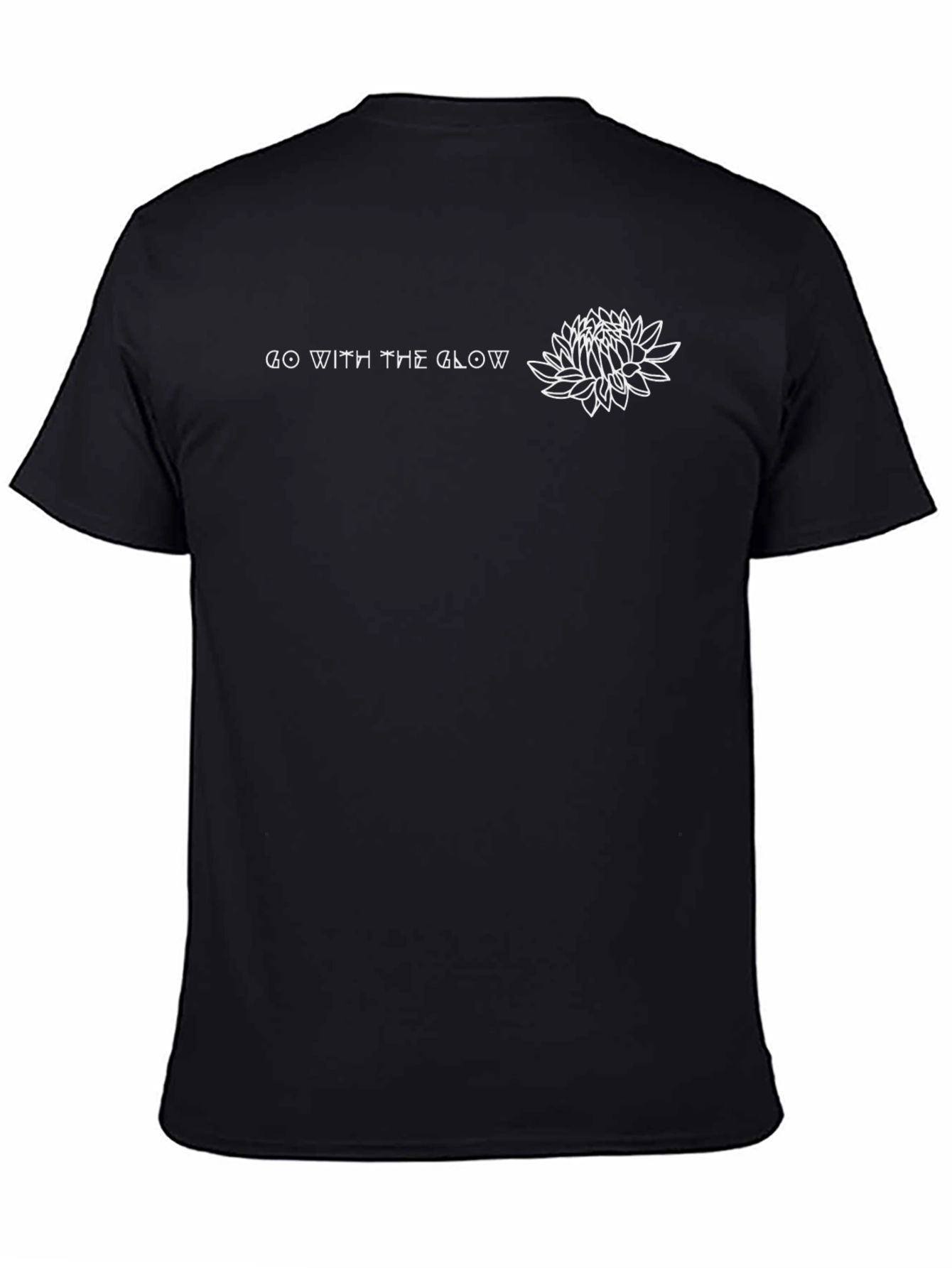 Go With The Glow Graphic T-Shirt - Black
