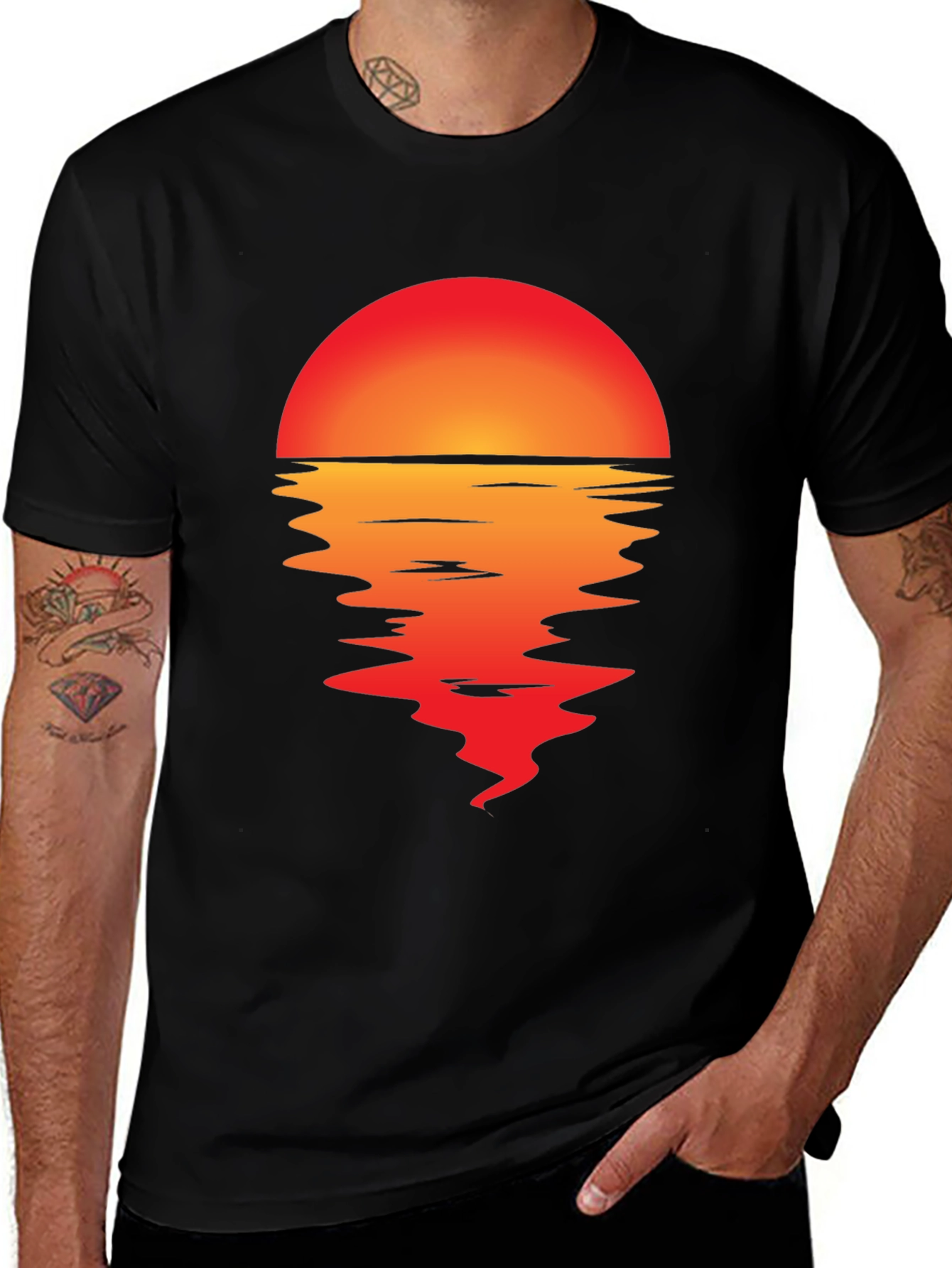 Sunset Graphic T-Shirt
