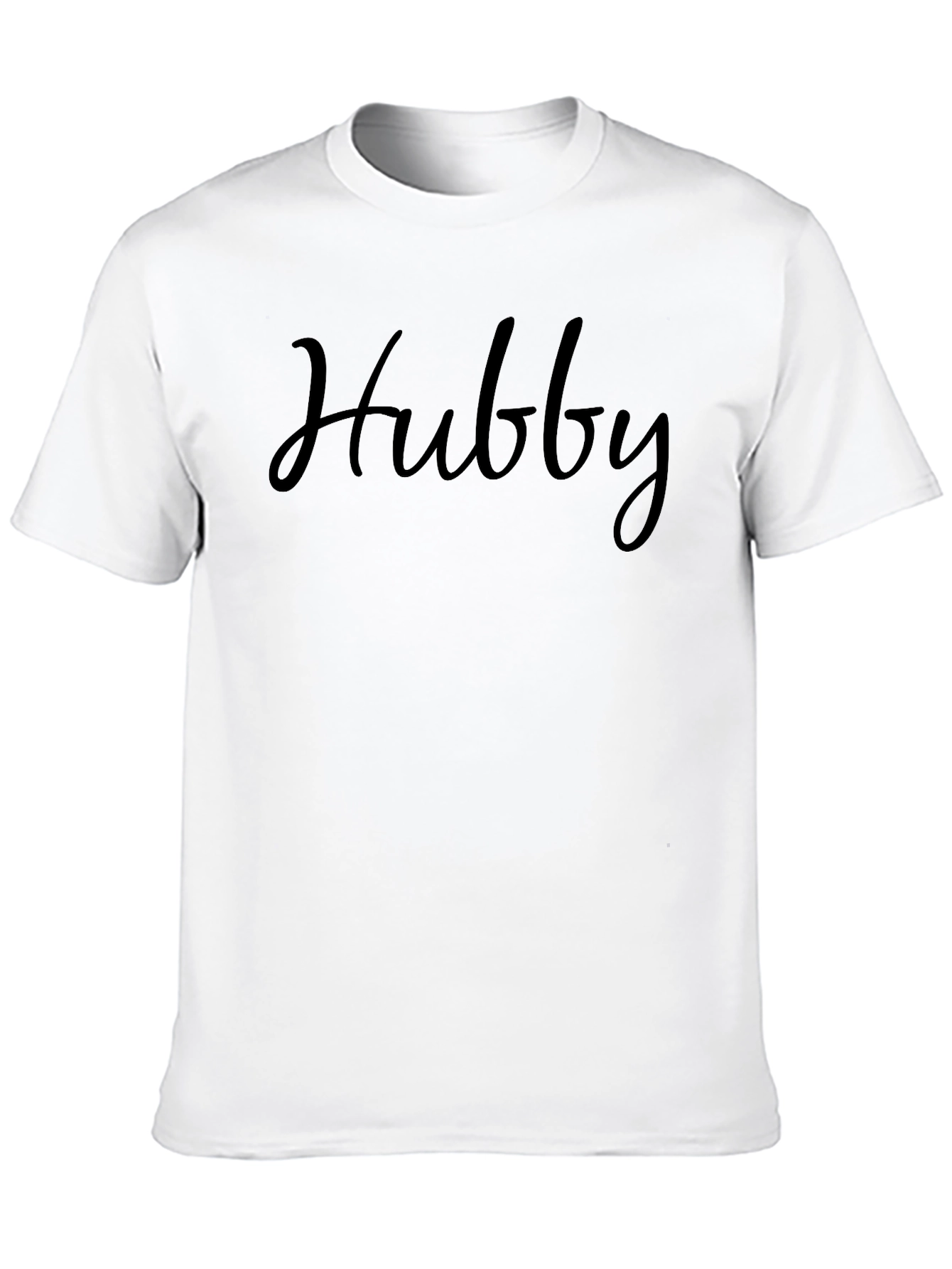 Hubby Black T-Shirt - Stylish Casual Wear